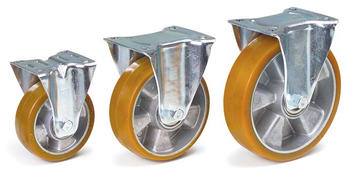 Bockrolle 200 x 50 mm