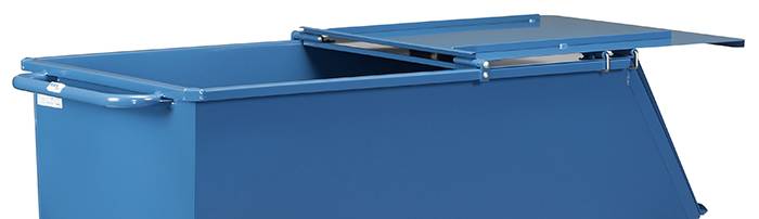 Klappbarer Deckel 2-seitig öffenbar