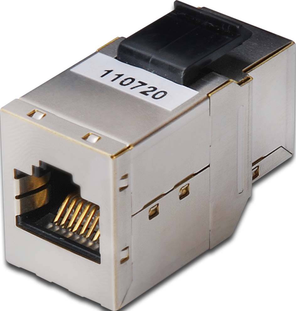 DIGITUS - CAT 6A Klasse EA Modulare Kupplung, geschirmt
