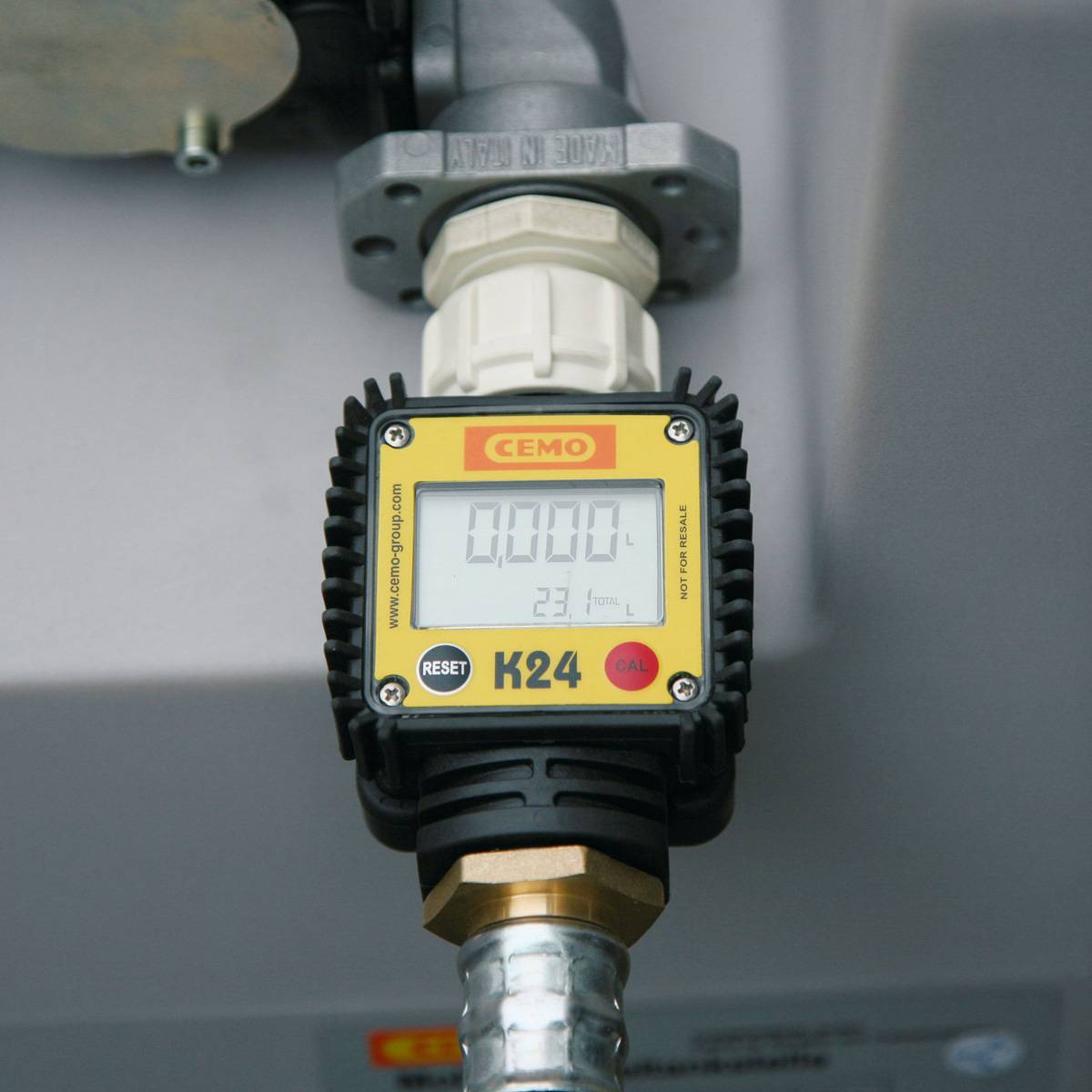 CEMO Digitaler Durchflusszähler K24 für DT-Mobil Easy 210 l, Pick-up 210l, 440 l und 440/50 l