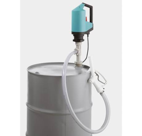 CEMO Elektrische Fass-Pumpe Allround-Set für Chemikalien