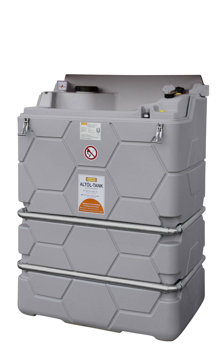 CEMO CUBE-Altöltank 1500 Indoor