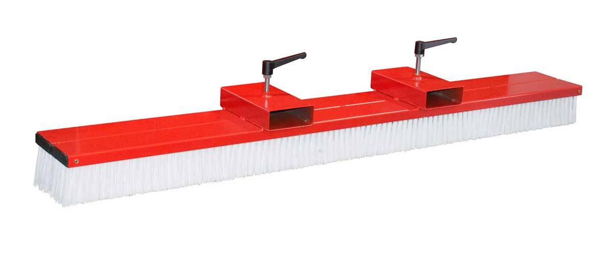 Gabelstapler-Kehrbesen SKB-O 200, lackiert, Feuerrot