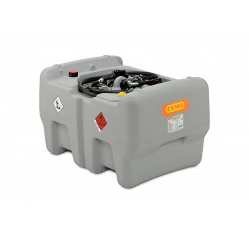 CEMO Mobile Dieseltankanlage Typ DT-Mobil Easy 440 l mit Elektropumpe 12V, 40 l/min