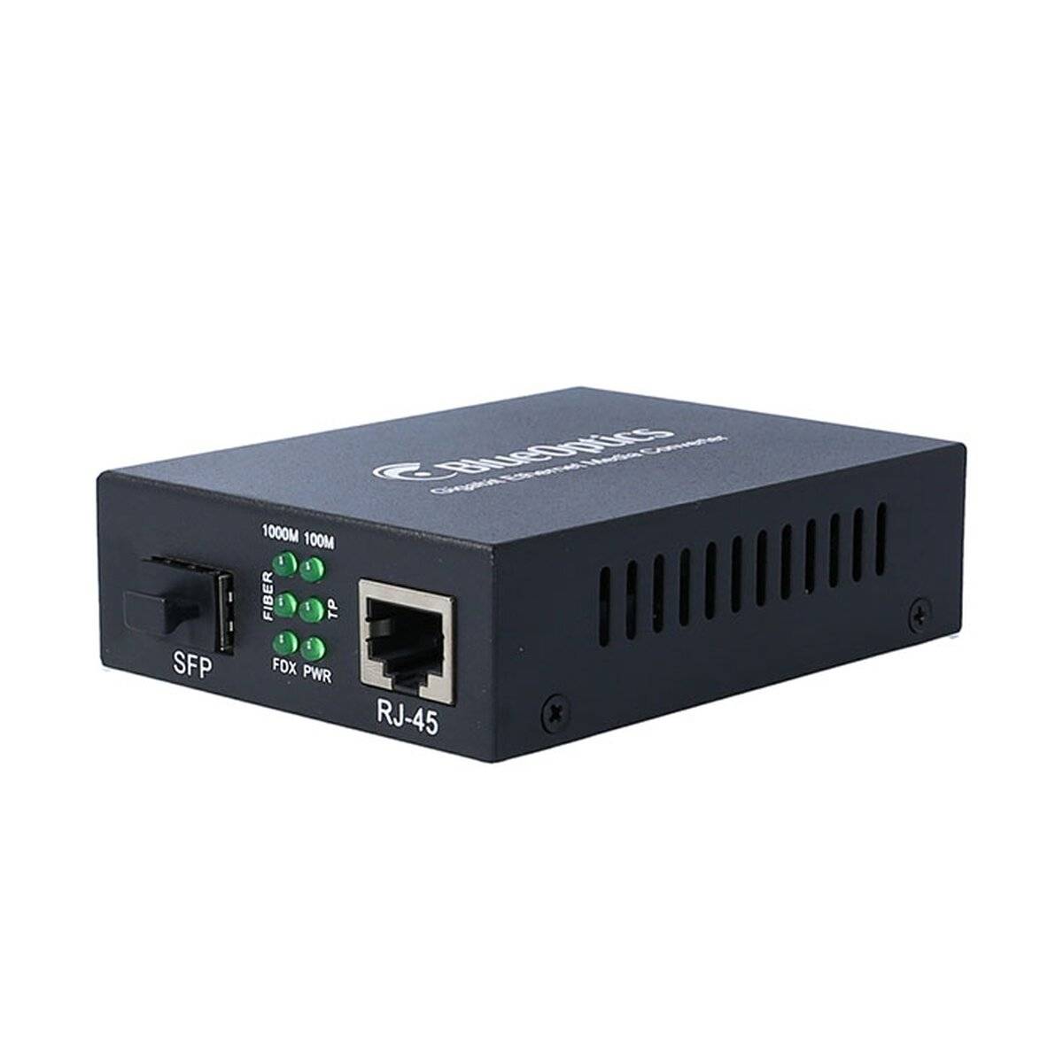 Gigabit Ethernet media converter 1x SFP, 1x 10-100-1000M RJ45