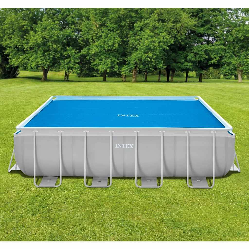 Intex Pool-Solarplane Blau 476x234 cm Polyethylen