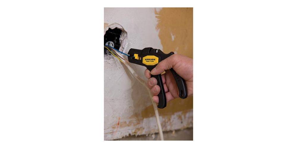 JOKARI JOKARI Netzwerk Werkzeug Super 4 Plus Abisolierzange 165mm