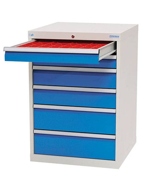 Kleinteilekästen Set 15-teilig, R 18-24, Schubladennutzmaß 450 x 600 mm, Blendenhöhe 100 mm