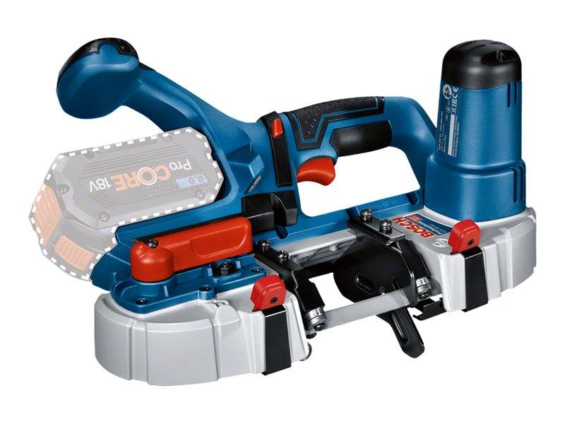 Bosch Professional Akku-Bandsäge Bosch Power Tools Schnitttiefe (max.) 63.5 mm 18 V