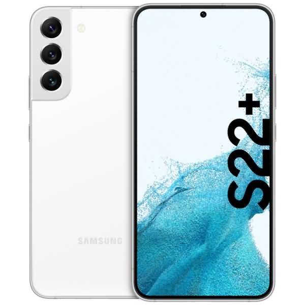 Samsung Galaxy S22+ 5G Smartphone 128 GB 16.8 cm (6.6 Zoll) Weiß Android™ 12 Dual-SIM
