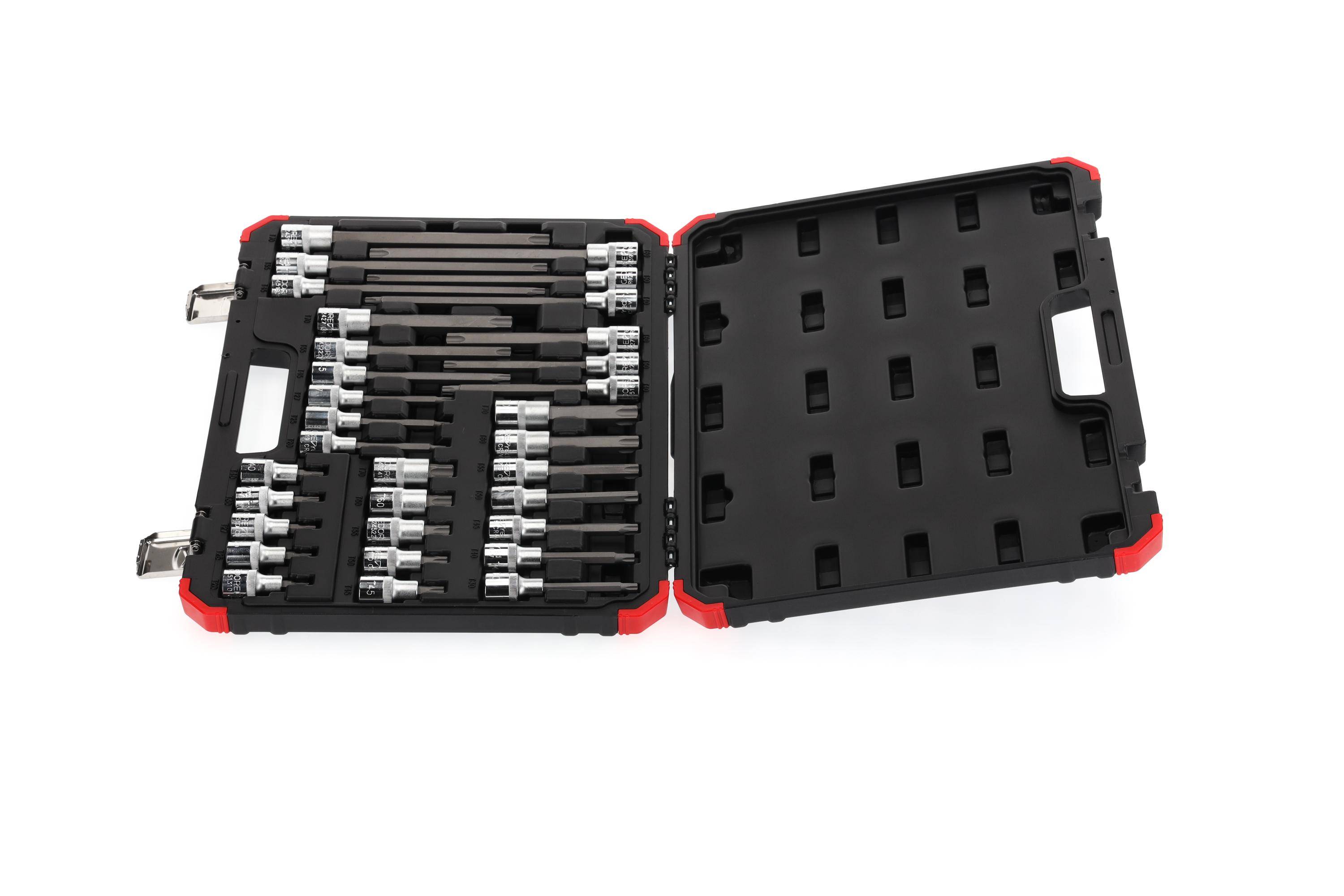 GEDORE Red R68003032 Schraubendrehereinsätze 1/2 TX 32-teilig