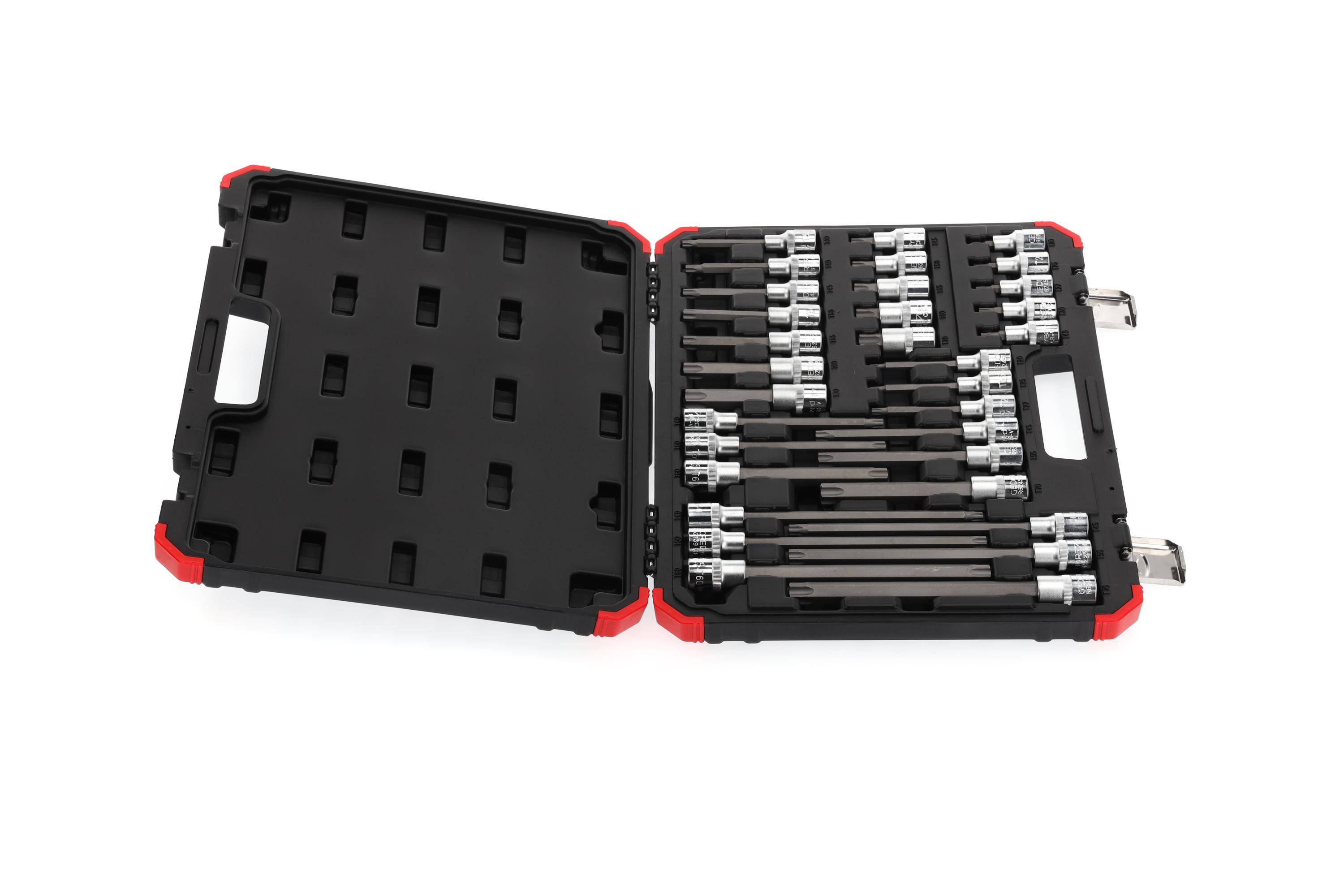 GEDORE Red R68003032 Schraubendrehereinsätze 1/2 TX 32-teilig