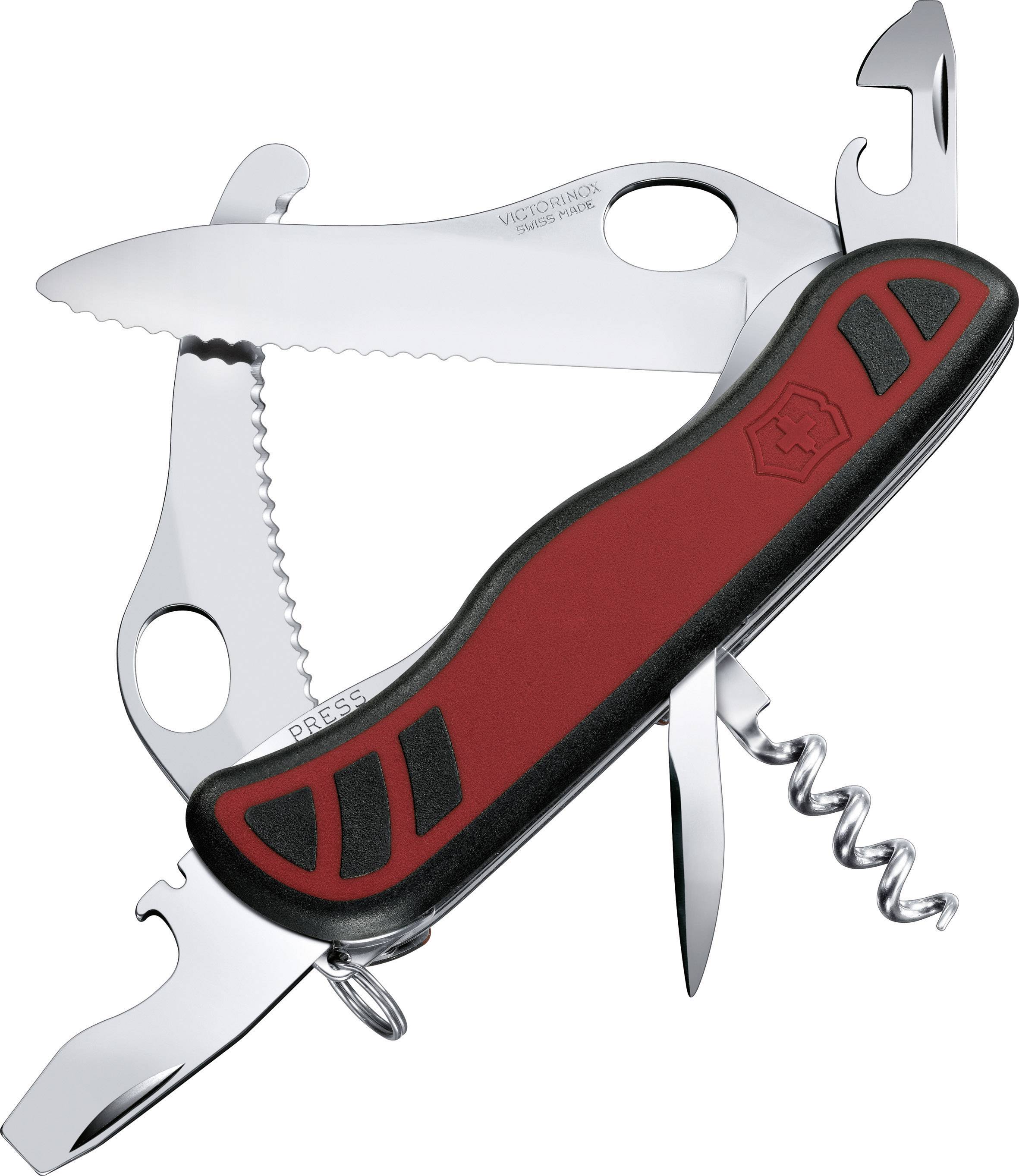 Victorinox DUAL PRO 0.8371.MWC Schweizer Taschenmesser Anzahl Funktionen 10 Rot, Schwarz