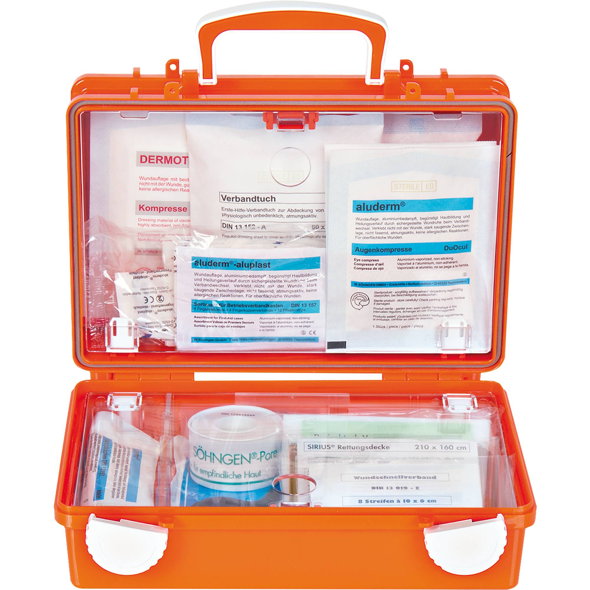 SÖHNGEN Erste Hilfe Koffer QUICK-CD JOKER STANDARD 3001240 DIN13157