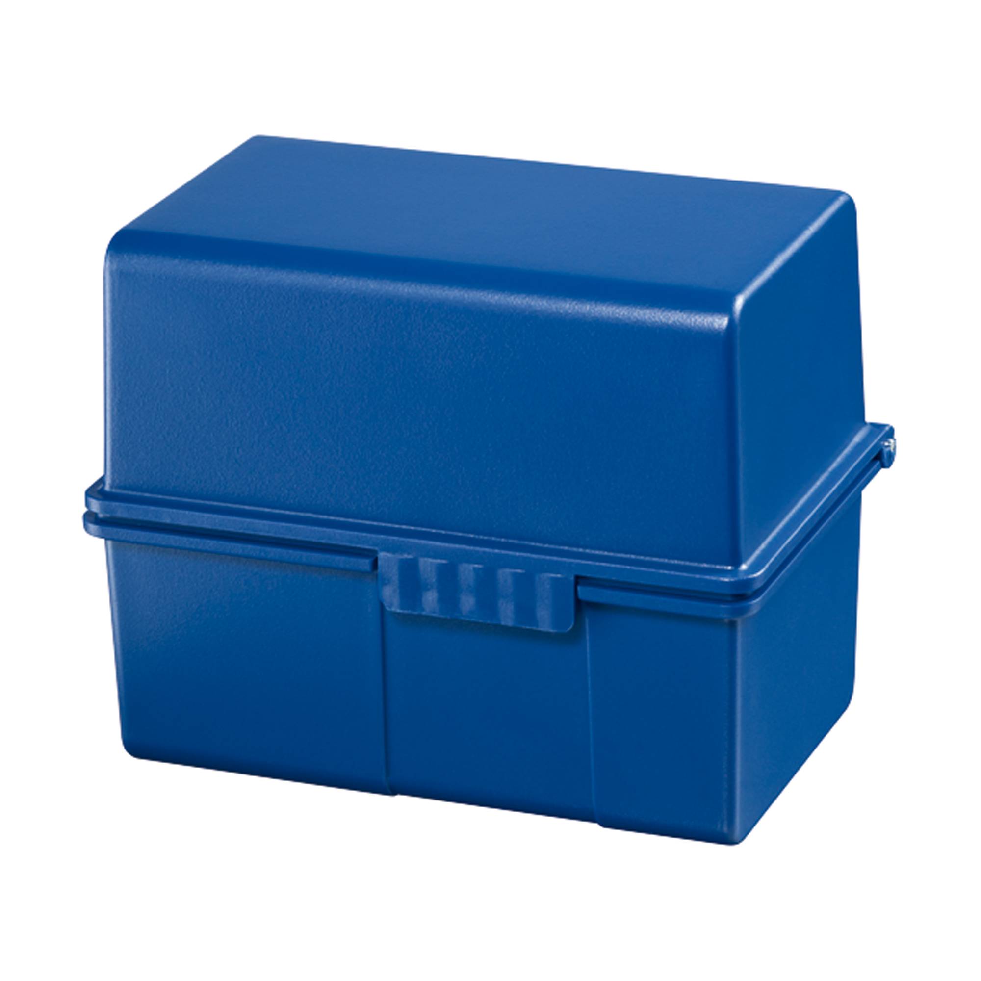 HAN Karteikasten 976-14 Karteibox Blau max. Anzahl der Karten: 400 Karten DIN A6 quer