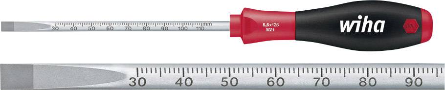 Wiha Werkstatt Schlitz-Schraubendreher Klingenbreite: 5.5 mm Klingenlänge: 125 mm DIN 7437, DIN 526