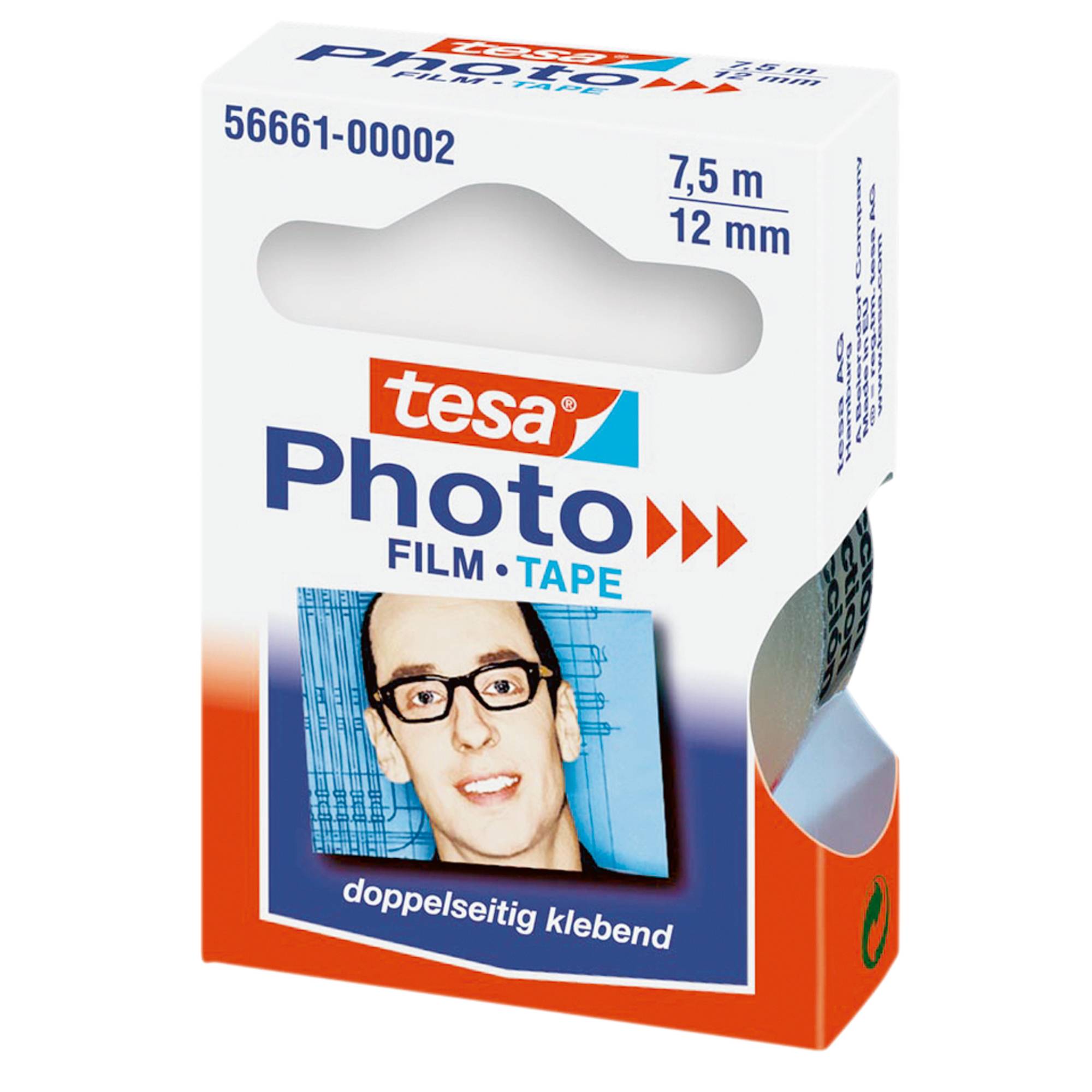 tesa Photo® Film Ersatzrolle (L x B) 7.5 m x 12 mm Transparent Inhalt: 1 St.