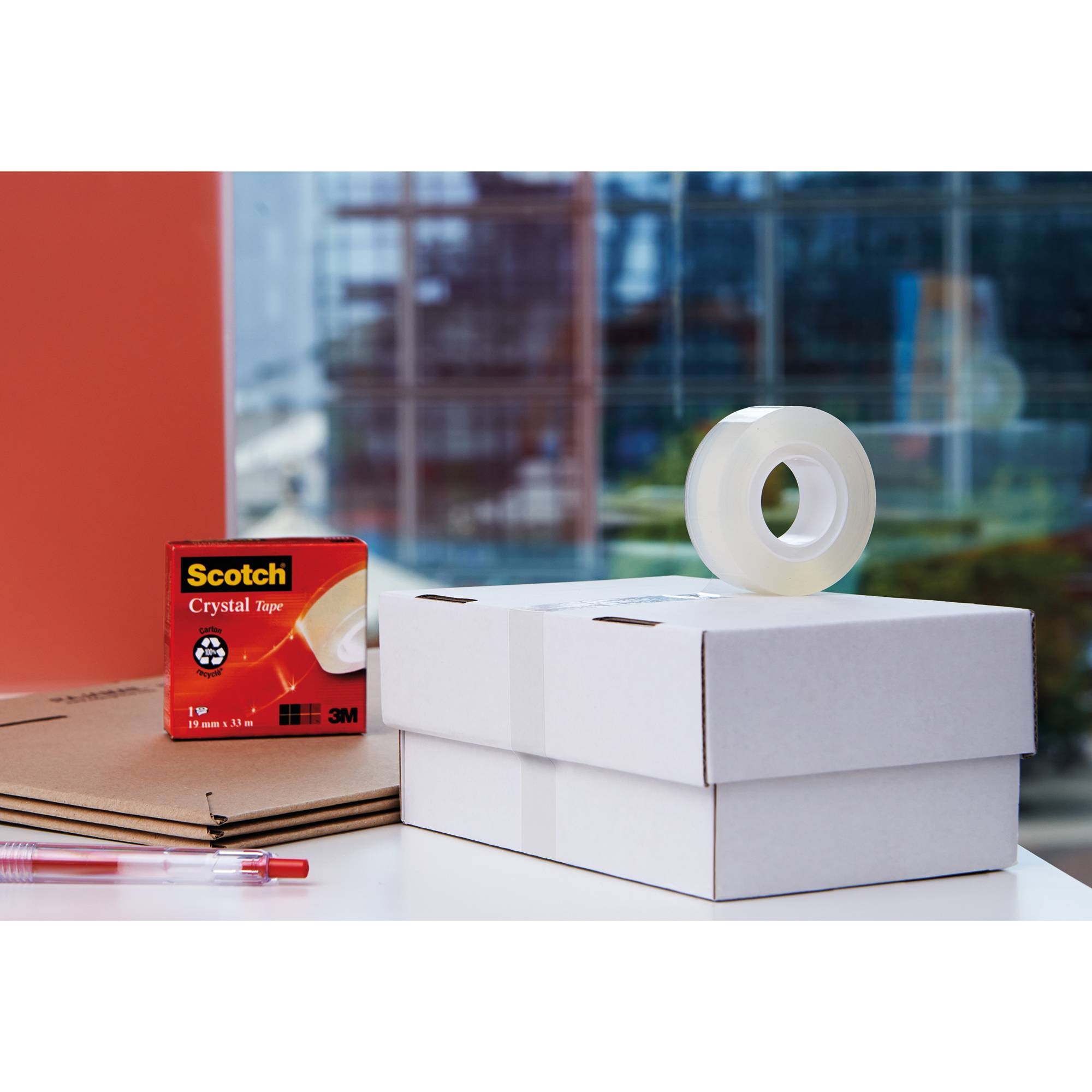 Scotch FT-5100-3060-2 C6001933 Klebeband Scotch® Crystal Clear 600 Transparent (L x B) 33 m x 19 mm 1 St.