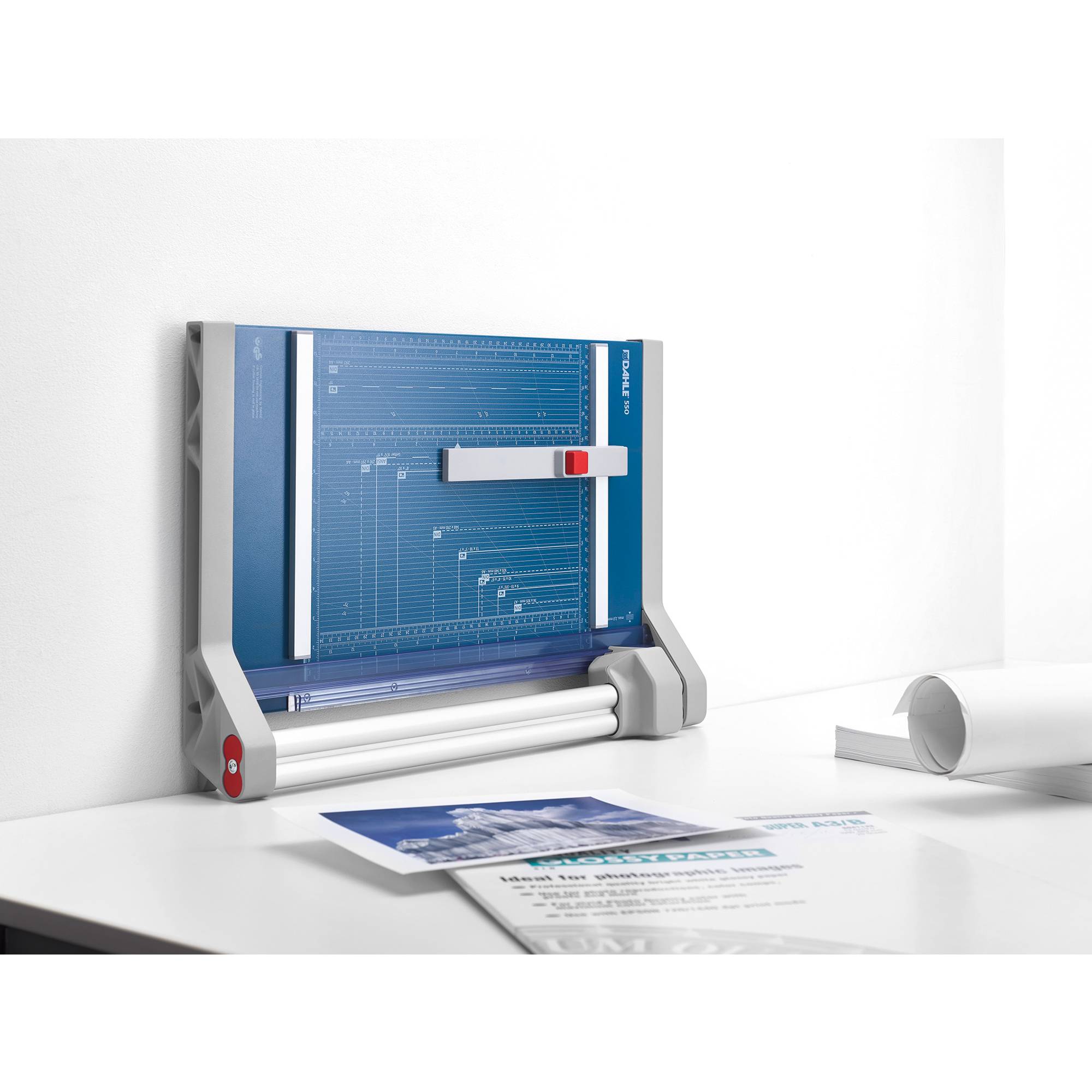 Leitz 51800025 Registraturlocher Rot max. Einstellformat: DIN A3 65 Bl. (80 g/m²)