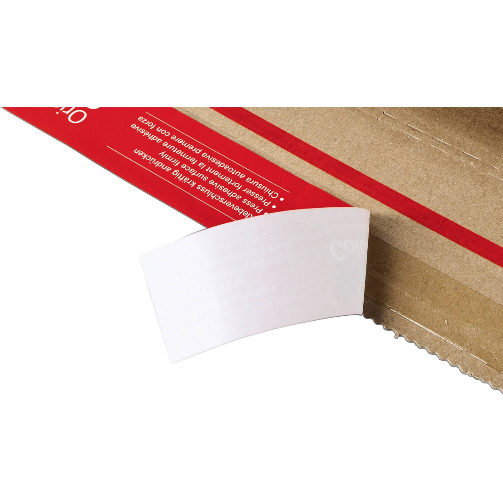 Versandverpackung 320x320x60mm braun