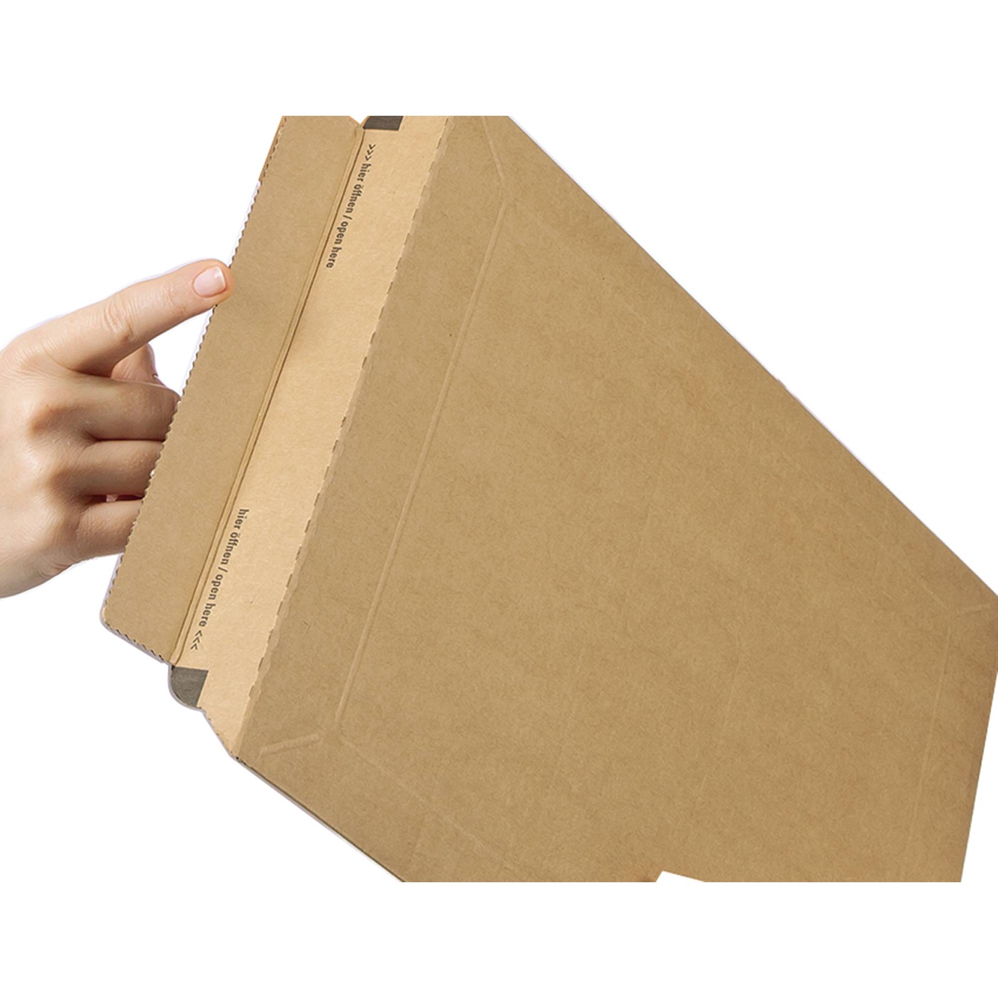 Versandtasche 270x185x50 br