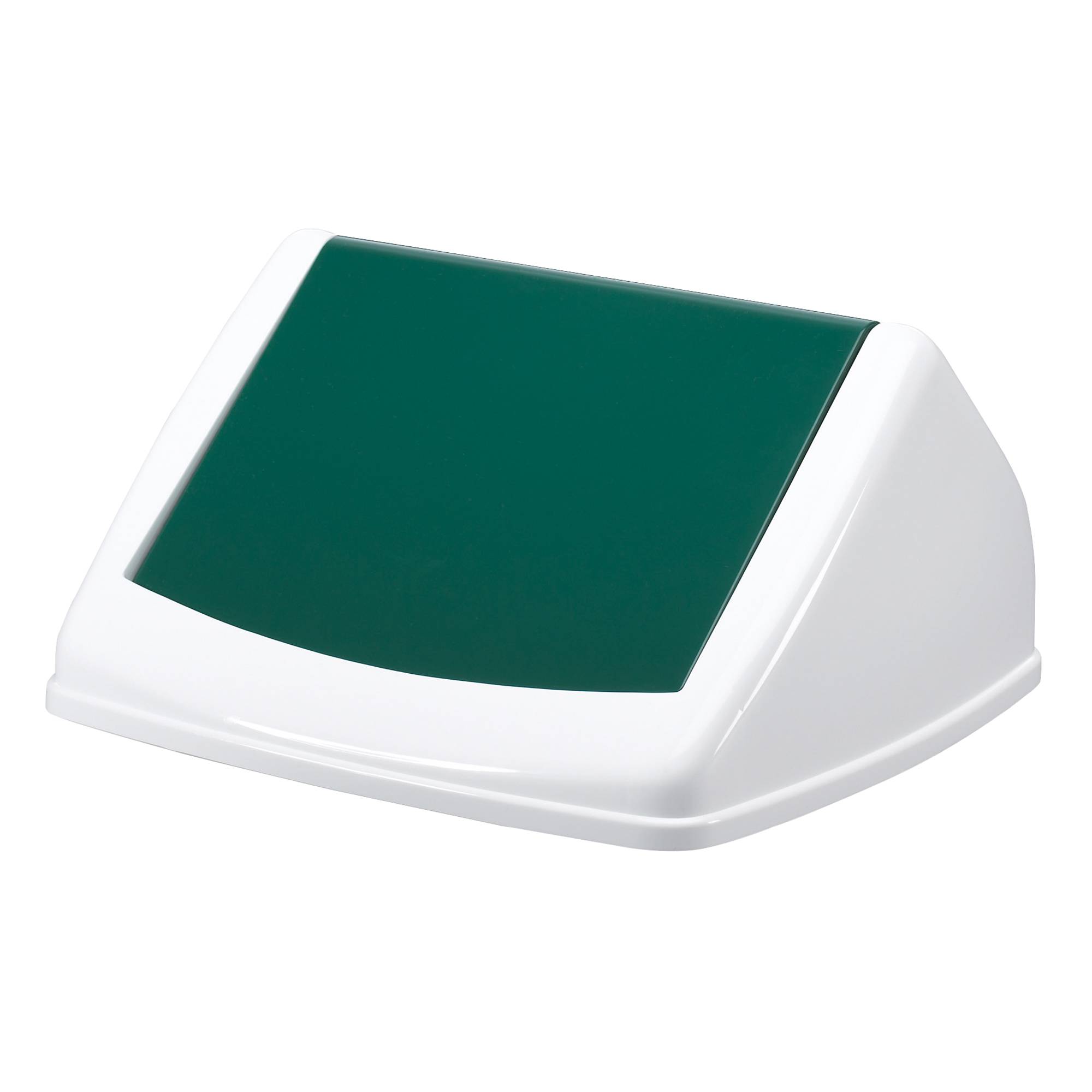 DURABLE Abfalleimer DURABIN FLIP VEH2012034 36,6x74,7x32cm weiß/grün