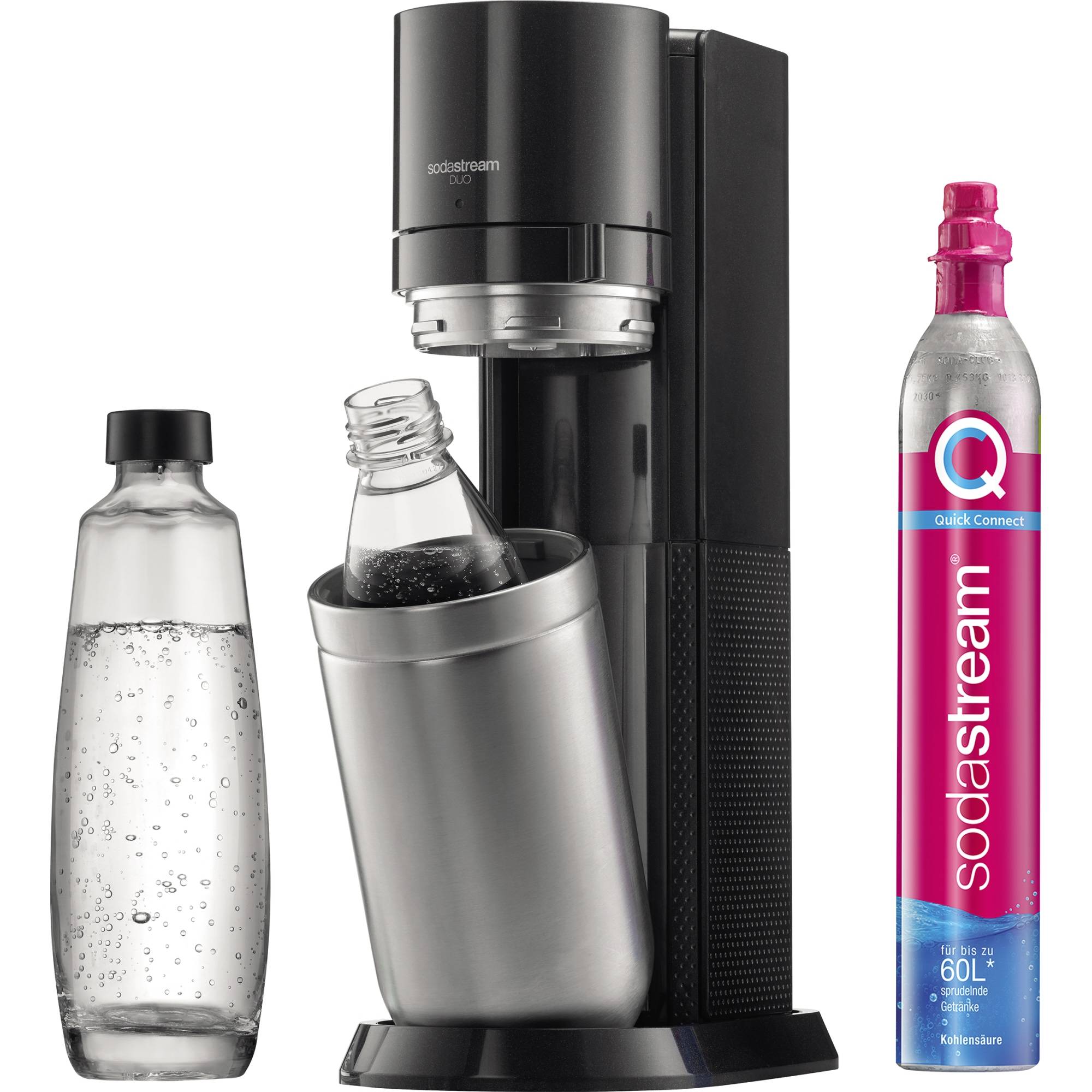 sodastream Wassersprudler DUO Titan 1016812491 Starterset Aktion 4xp.a. - Artikel: 680022700