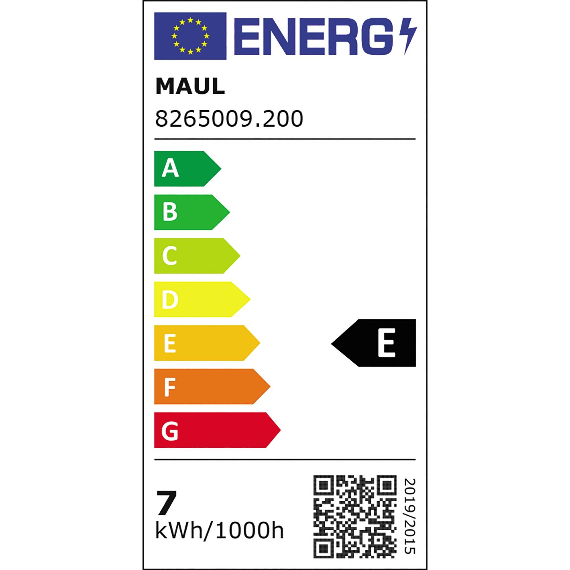 Maul 8265090 LED-Lupenleuchte mit Klemmfuß 1.75 x 2021 Energieeffizienzklasse E (A - G)