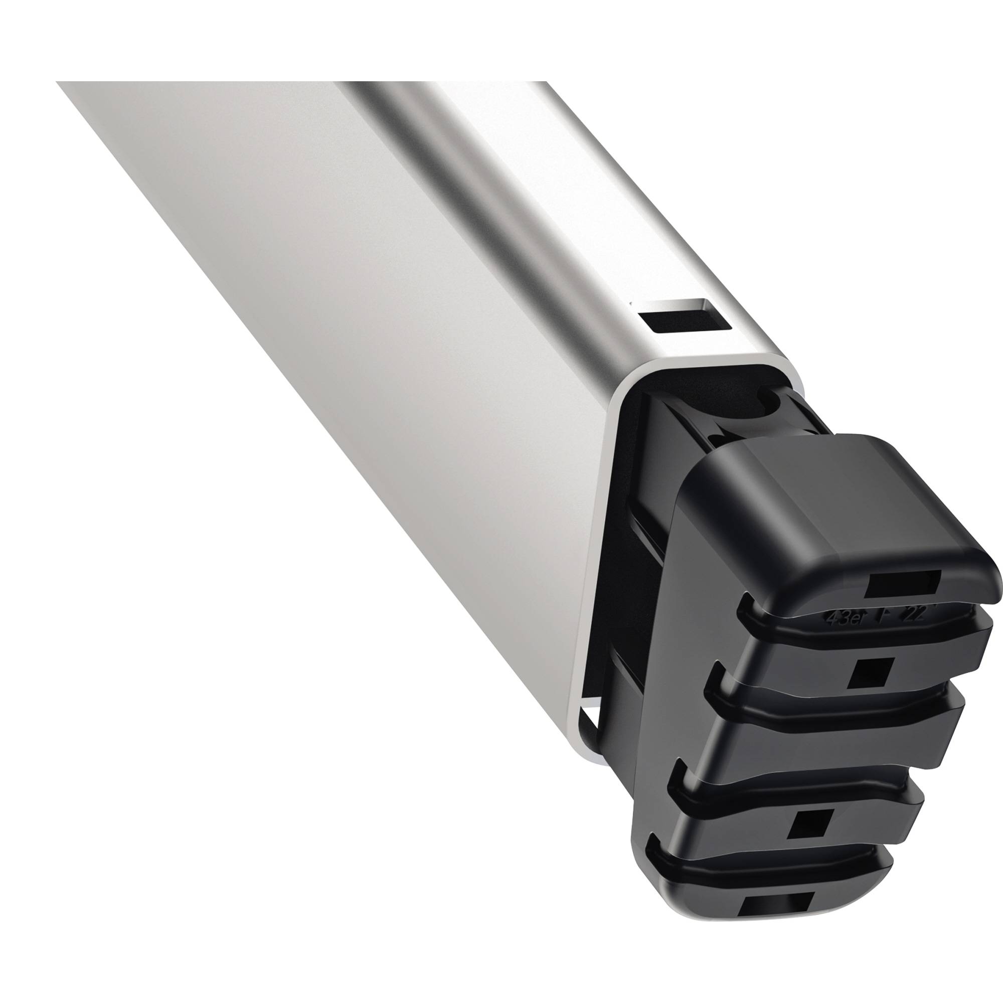 Stufenstehleiter L80 Comfortline 6 Stufen Alu.Gesamt-H.2080mm Trgf.150kg HAILO