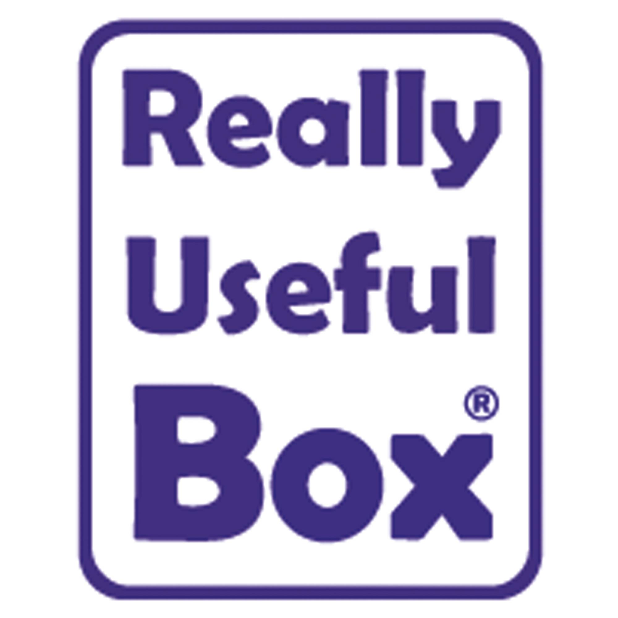 Aufbewahrungsbox 23l nestbar grau