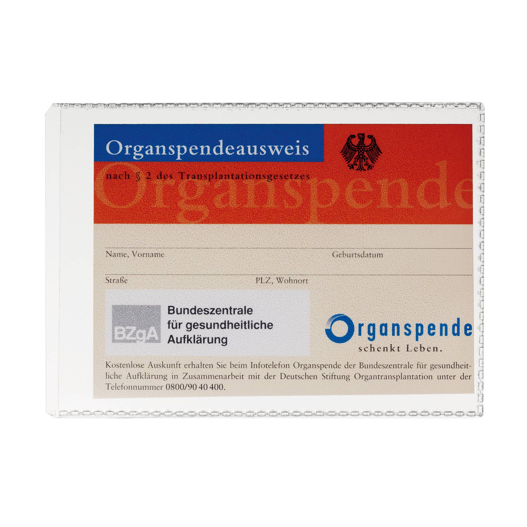 Durable Ausweishülle 213419 Transparent 1 St.