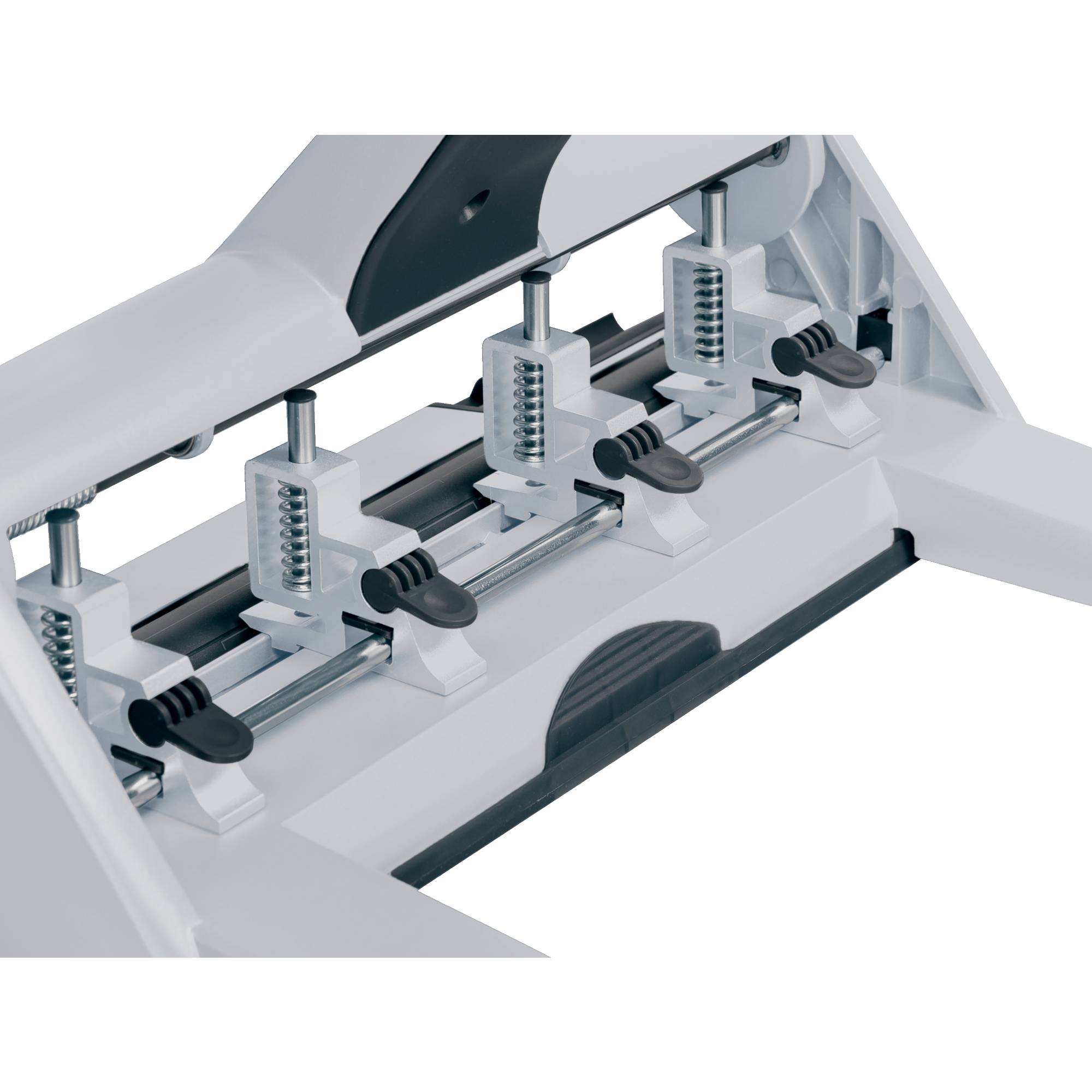 Leitz Mehrfachlocher 5114-00-84 max. Anzahl der Blätter:30 Bl. (80 g/m²) Anzahl der Stanzsegmente:4 Silber 1St.