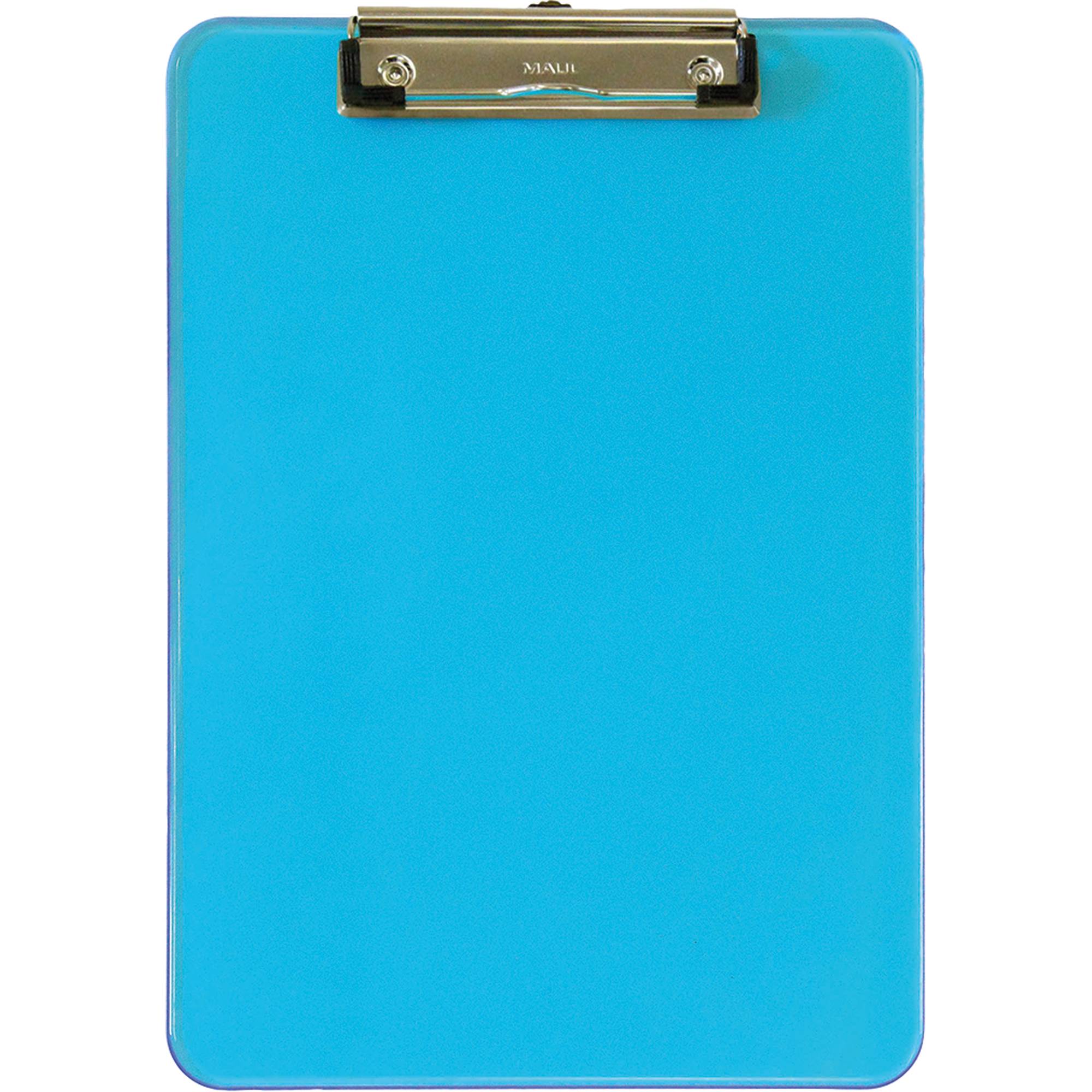 Maul Klemmbrett 2340631 Blau (transparent) (B x H x T) 226 x 318 x 15 mm