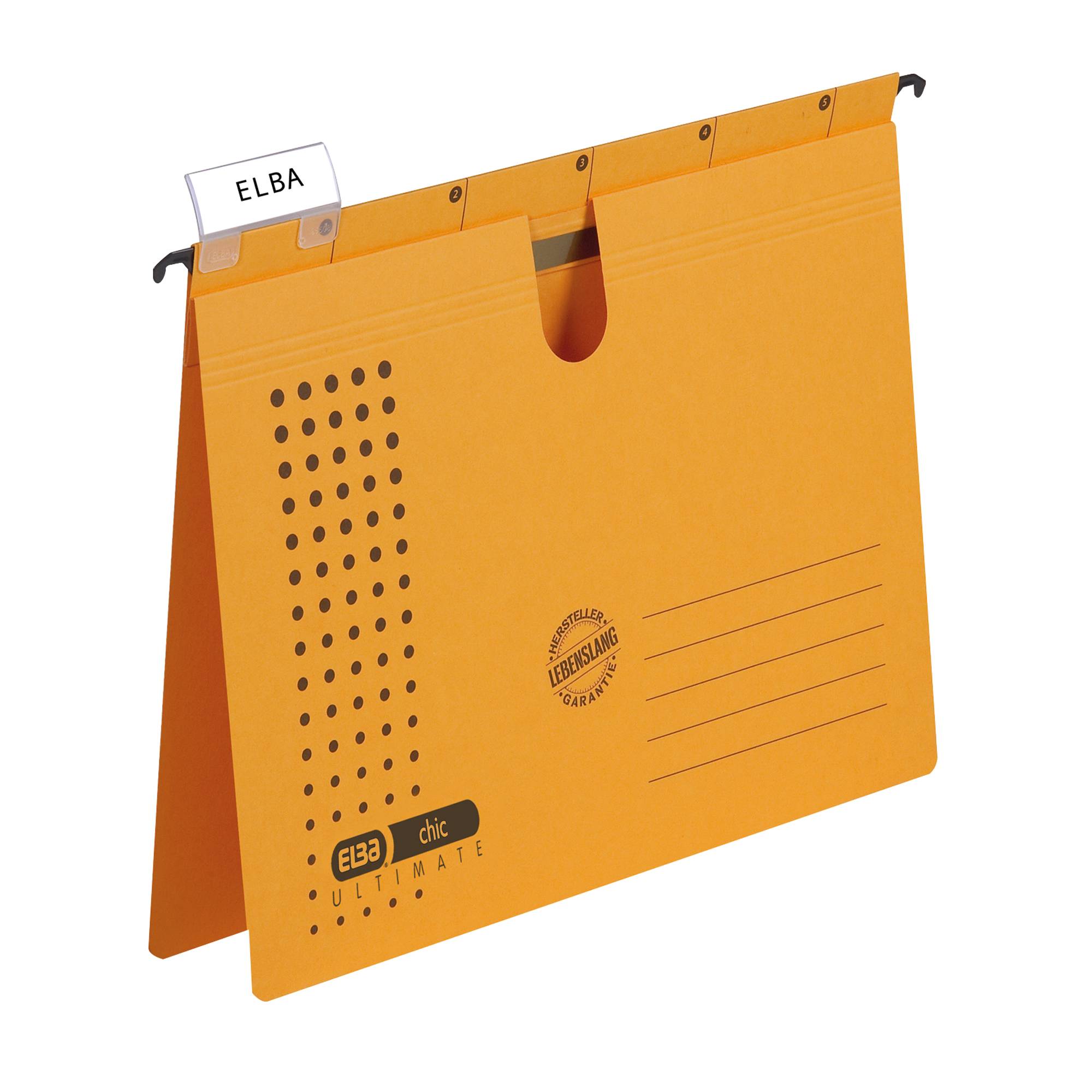ELBA Hängehefter chic ULTIMATE 100552107 DIN A4 ch 5 St./Pack.