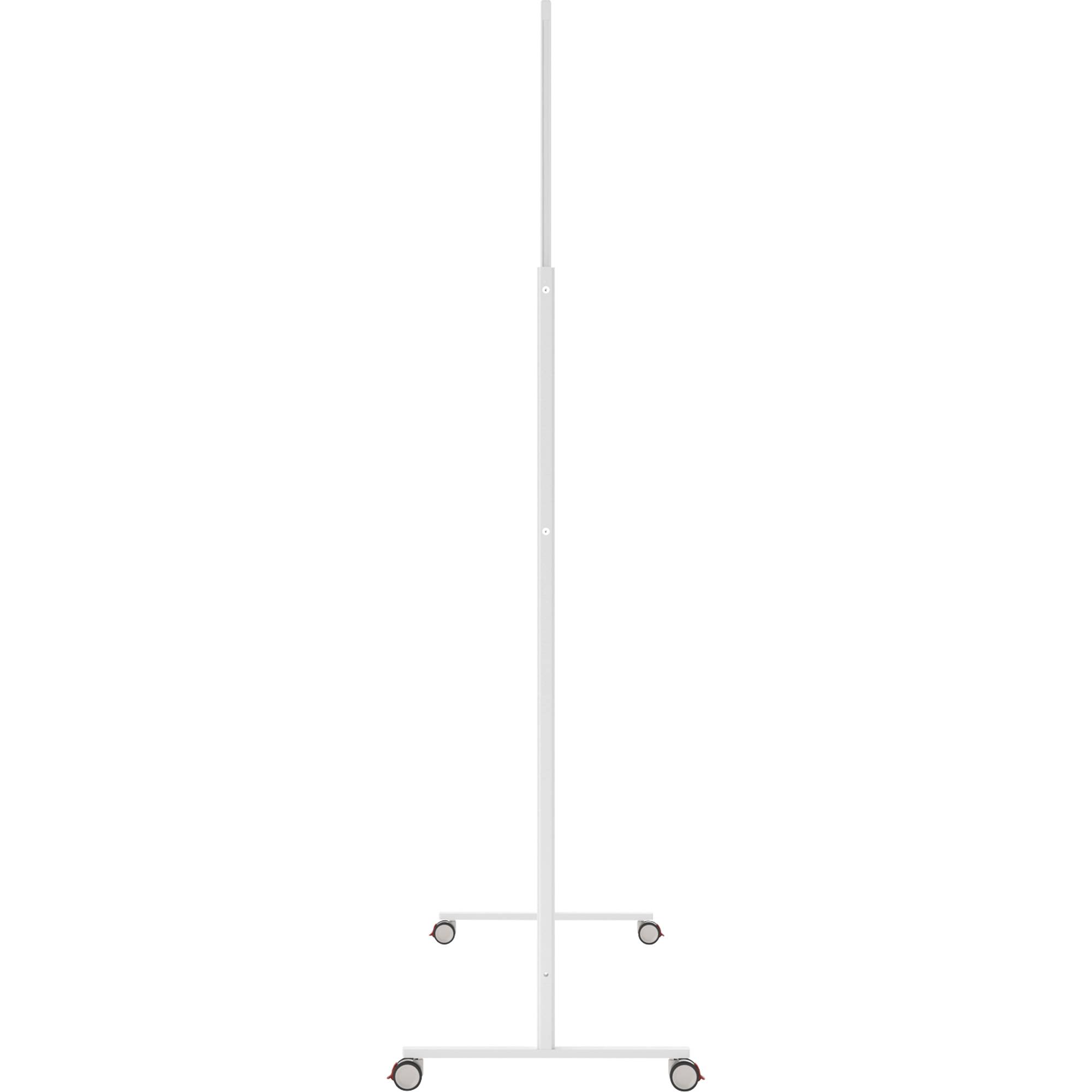 Magnetoplan Whiteboard Infinity Wall, mobil (B x H) 1000mm x 1900mm Weiß emailliert Beide Seiten nutzbar, Inkl. Rollensatz