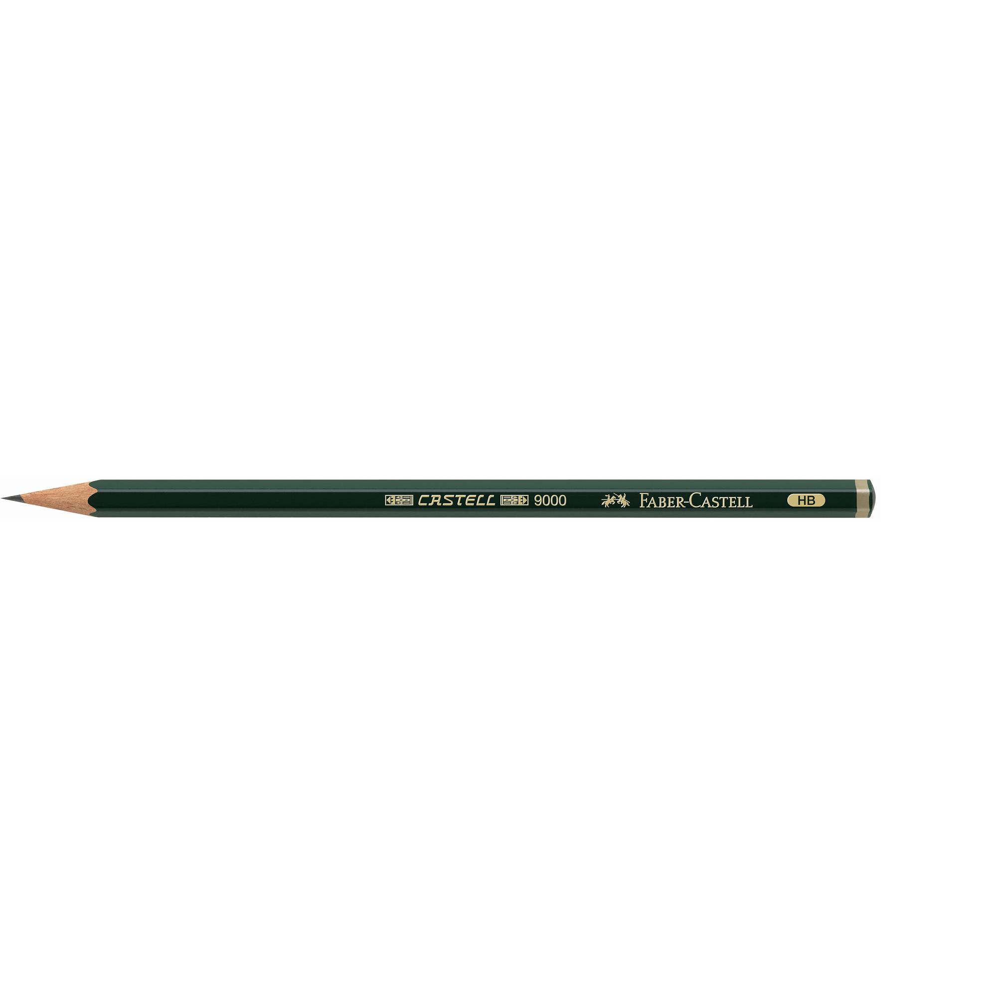 Faber-Castell CASTELL® 9000 119000 Bleistift Bezeichnung der Härte: HB 1 St.