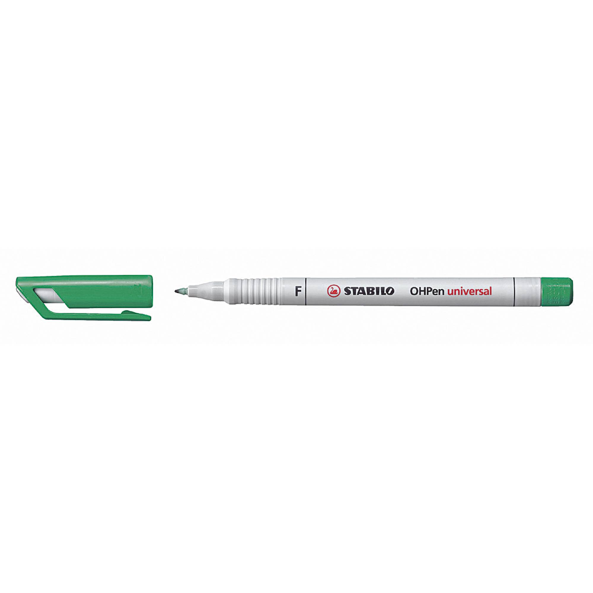STABILO® OHPen universal Fein/852-36 0,7 mm grün