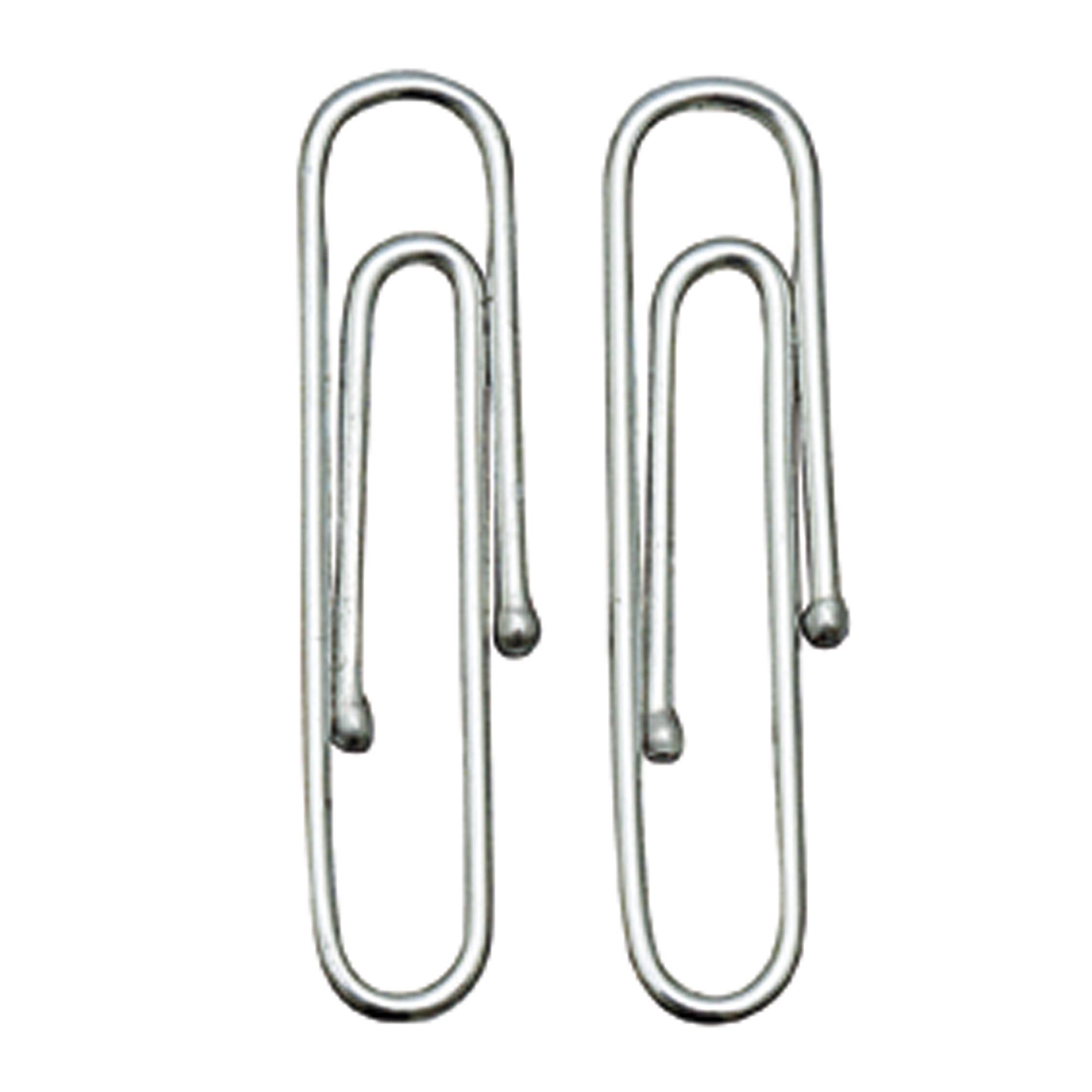 Norica Büroklammern mit Kugelenden, Länge: 24, 100 Stück