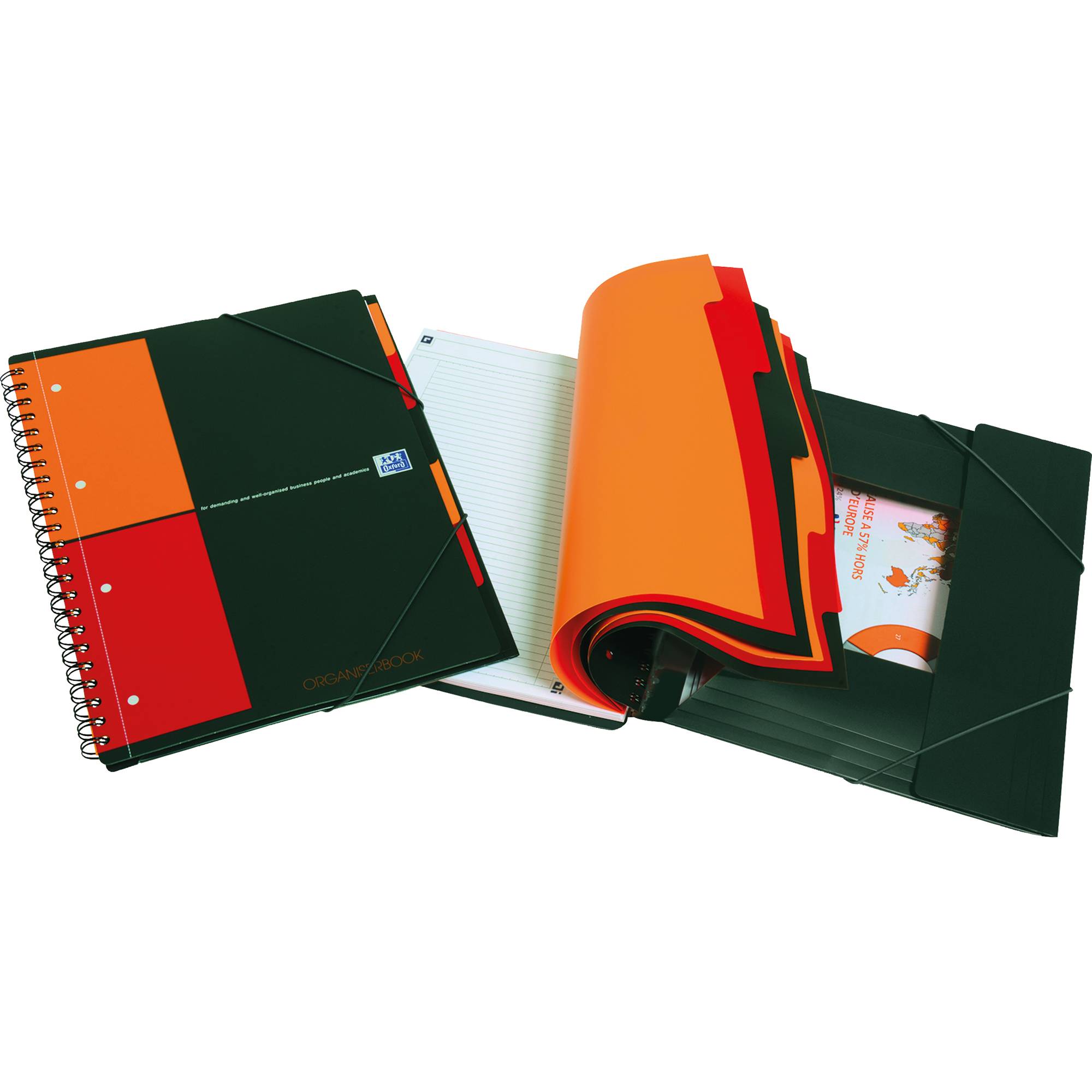 Oxford Collegeblock International Organizerbook 100102777 kariert