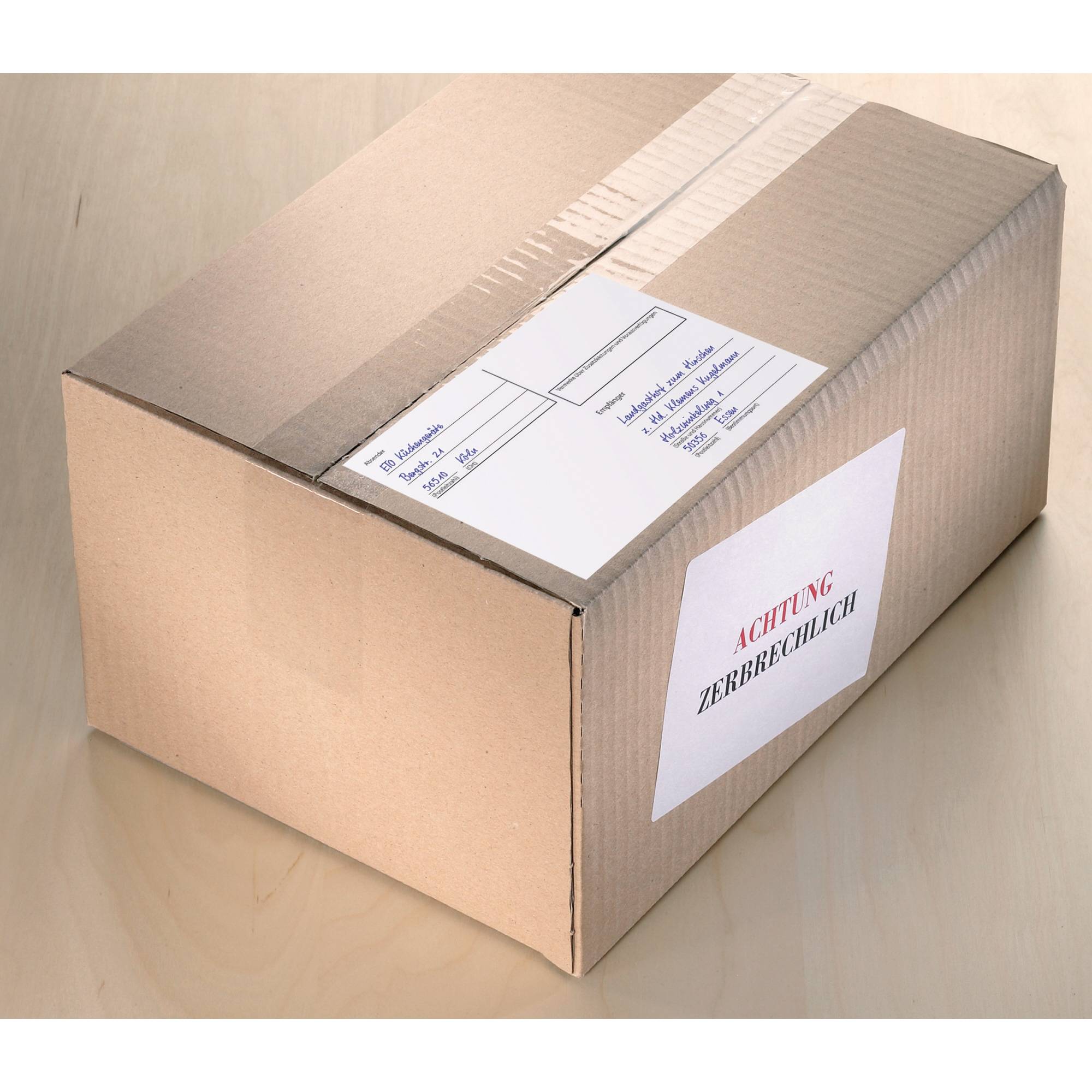 Sigel AS600 Adress-Etiketten 140 x 97 mm Papier Weiß 100 St. Permanent haftend Handbeschriftung