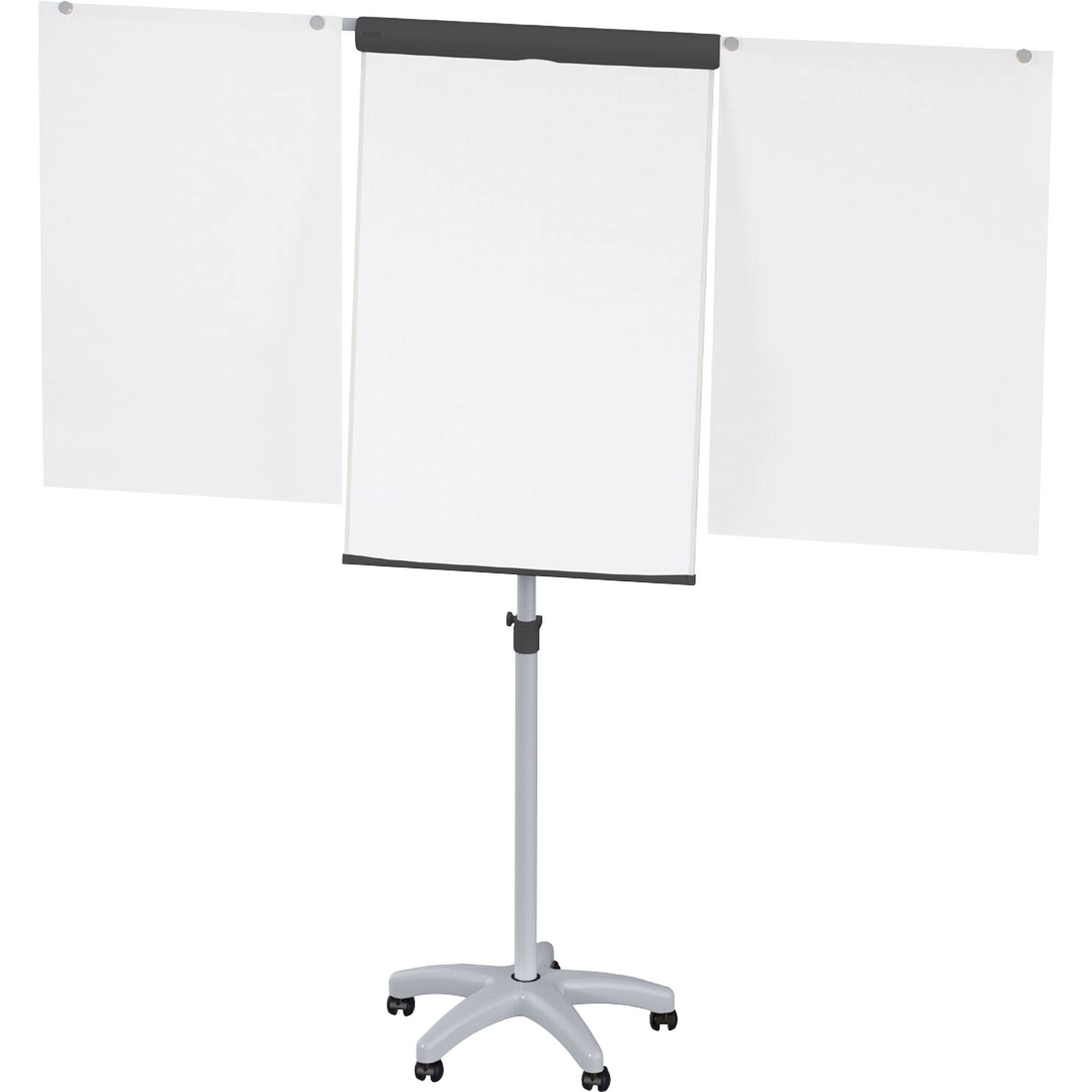 Maul Mobiles Flipchart MAULstandard (B x H) 66 cm x 97 cm Grau Inkl. Ablageschale, Inkl. Blockhalter, Inkl. Papierhalterhalter, abwischbar