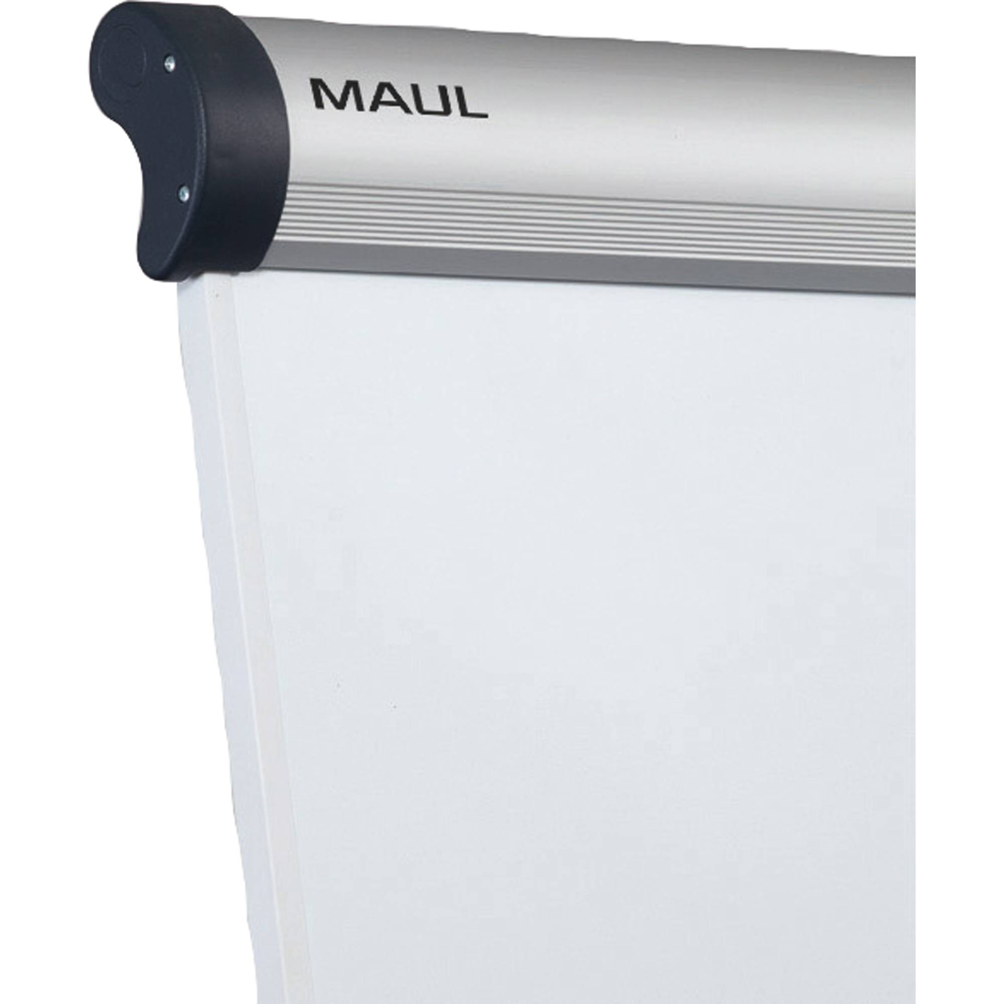 Maul Mobiles Flipchart MAULsolid (B x H) 66 cm x 97 cm Grau Inkl. Ablageschale, Inkl. Blockhalter, Inkl. Papierhalterhalter, abwischbar