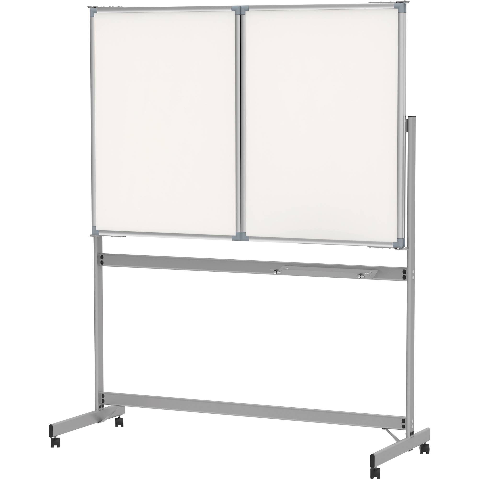Maul Mobiles Whiteboard, Klapptafel MAULpro (B x H) 150cm x 100cm Weiß kunststoffbeschichtet Inkl. 2 klappbarer Flügel, Inkl