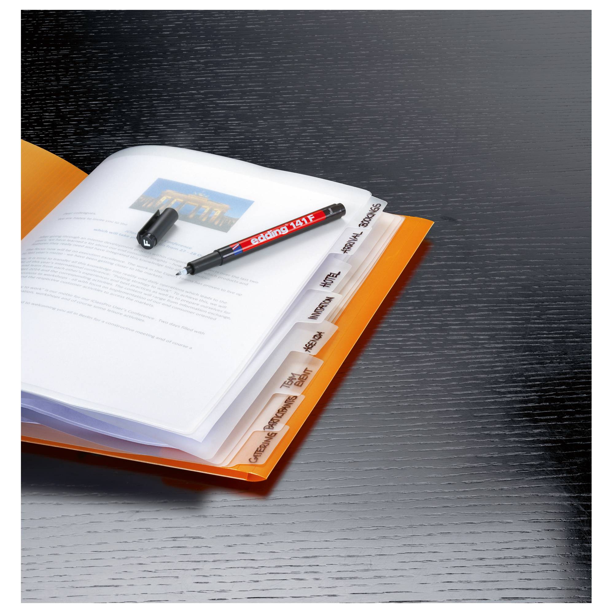 edding Folienschreiber Permanent Pen 4-141-4 sortiert 4 St./Pack.