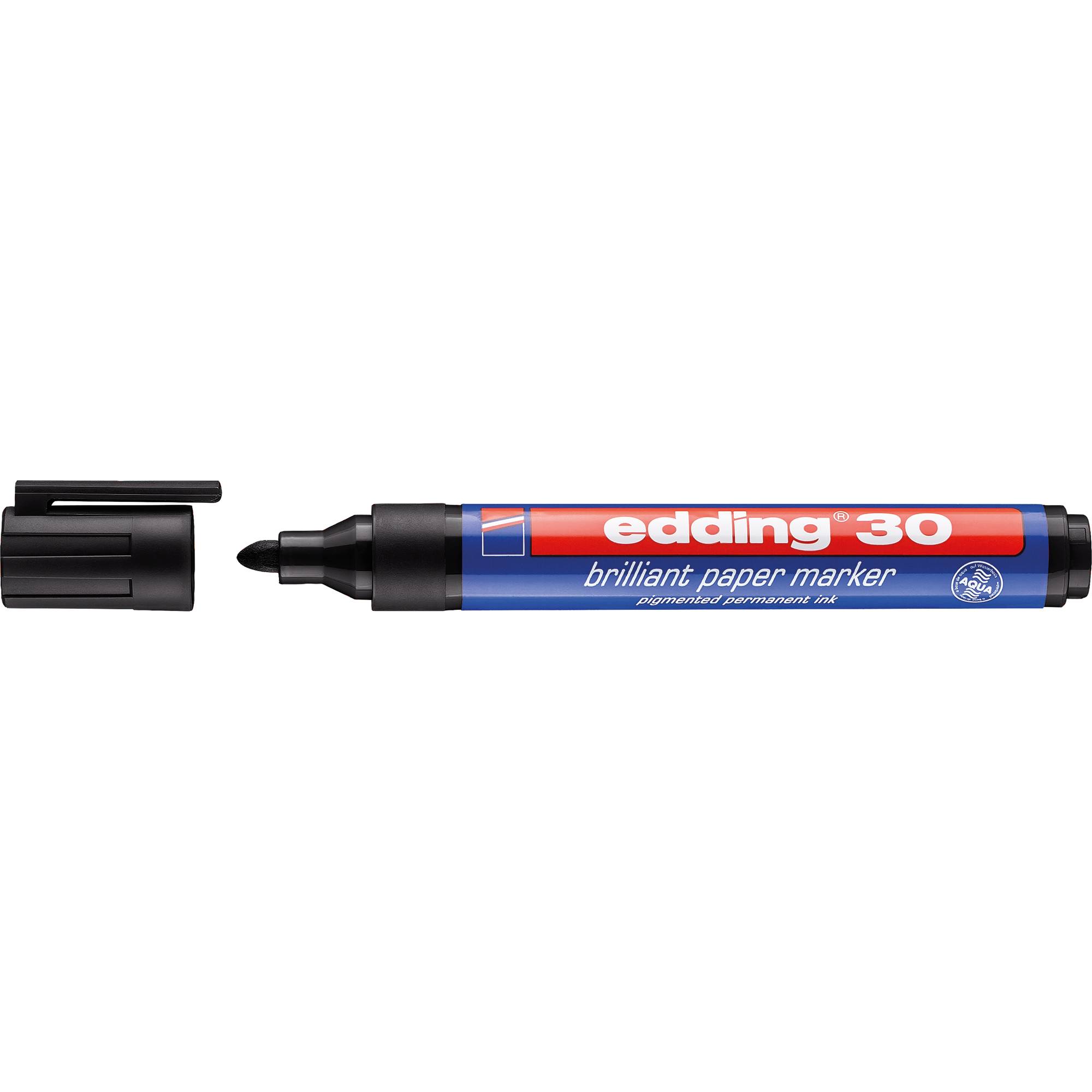 edding Pigmentmarker 30 4-30002 1,5-3mm Rundspitze rot