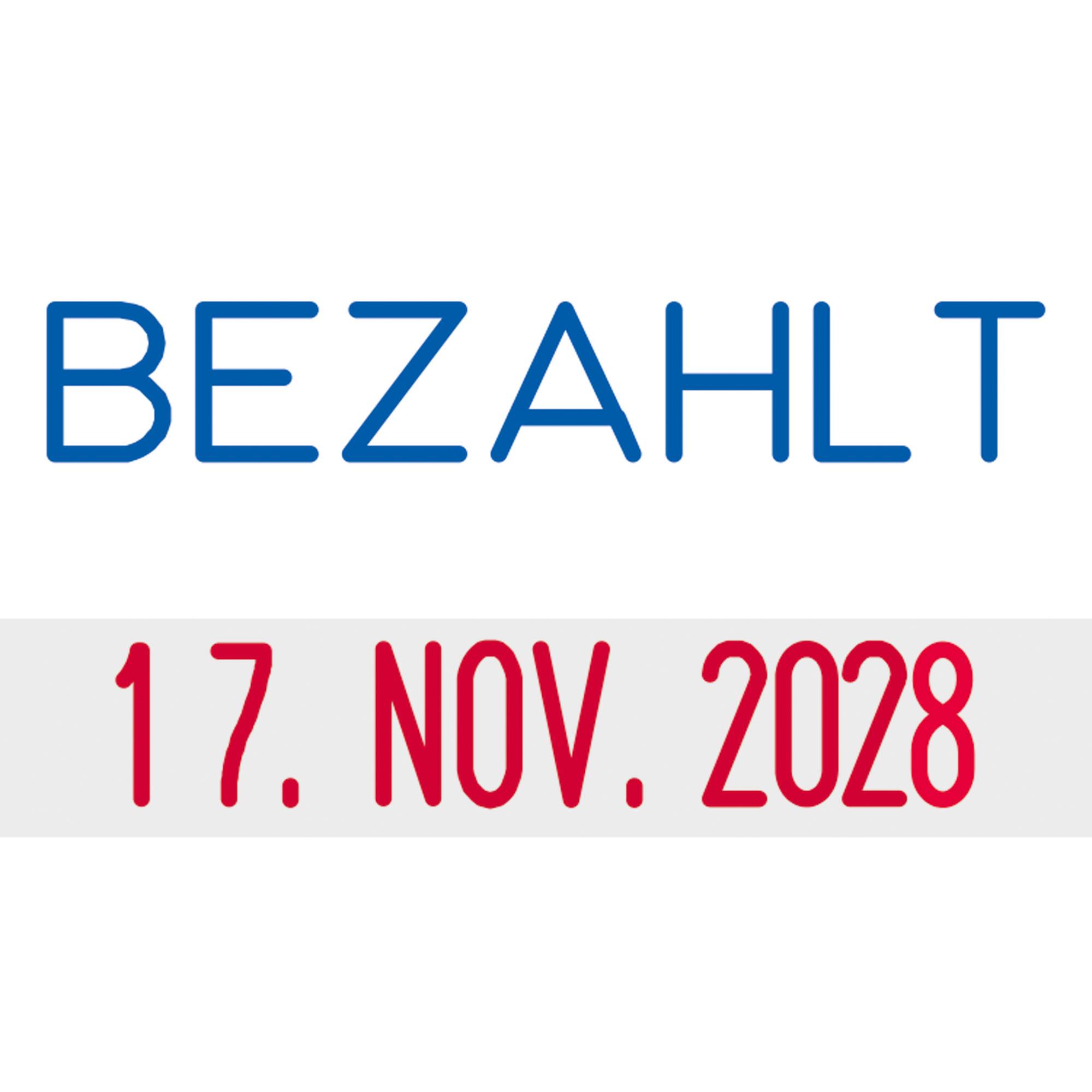 trodat Datumstempel Printy-Dater 76648 23x12mm EINGEGANGEN sw