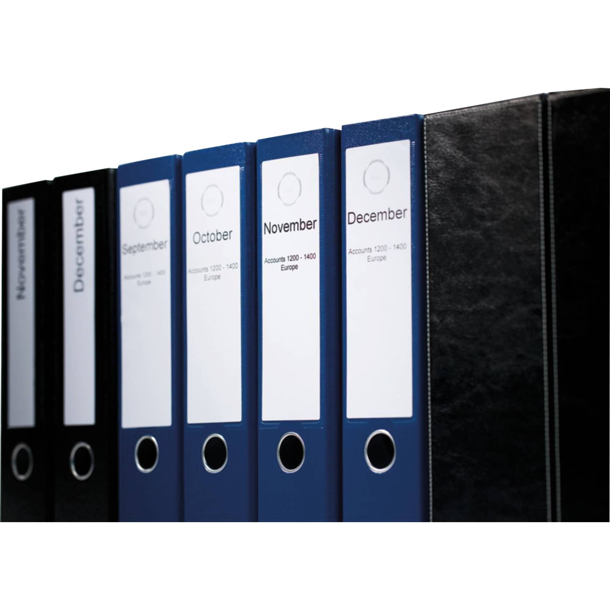 DYMO Etiketten Rolle 99018 S0722470 38 x 190 mm Papier Weiß 110 St. Permanent haftend Ordner-Etiketten
