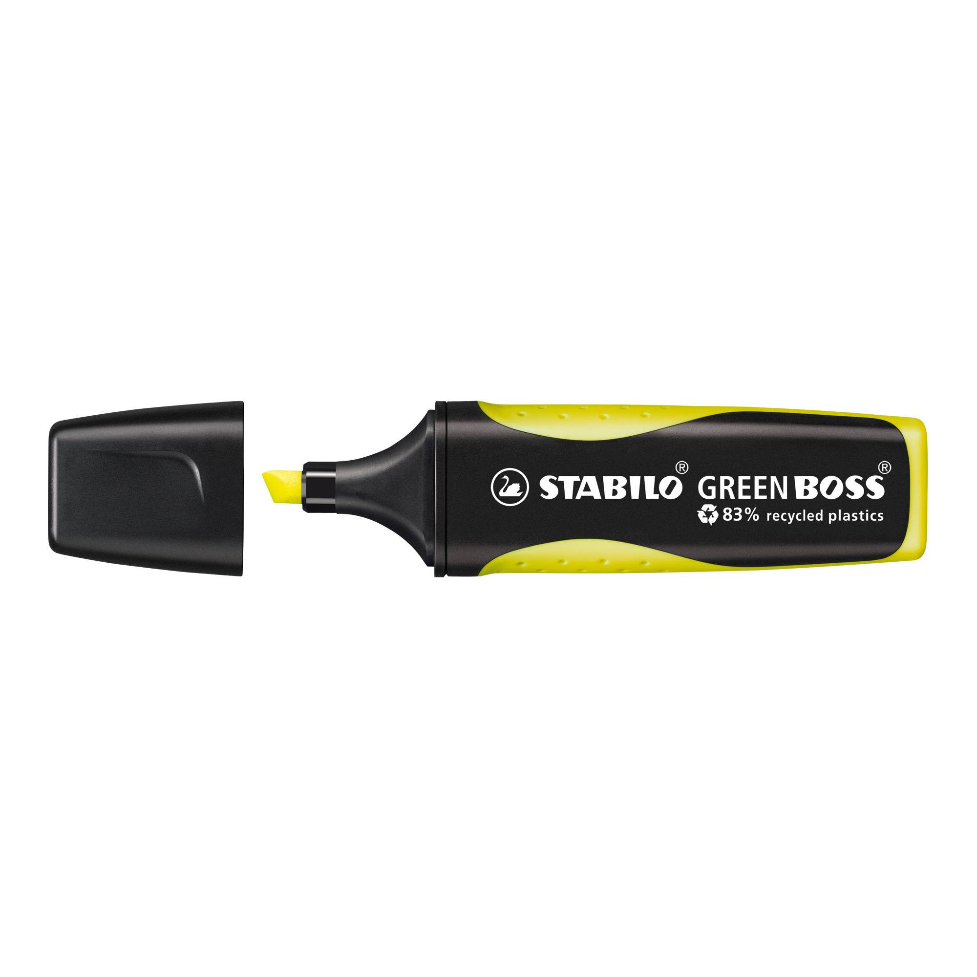 STABILO Textmarker GREEN BOSS 6070/24 2-5mm gelb