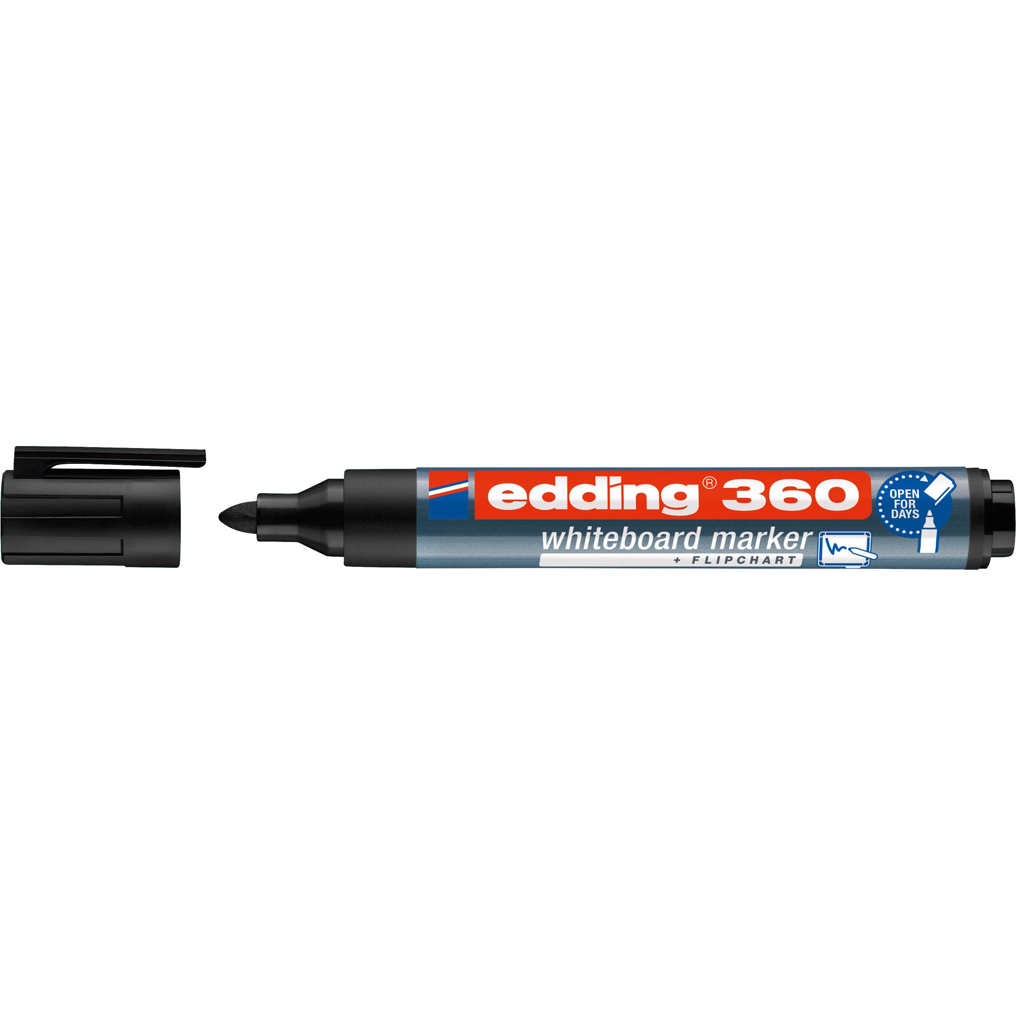 Edding 360 4-3600001 Whiteboardmarker Schwarz 1 St.