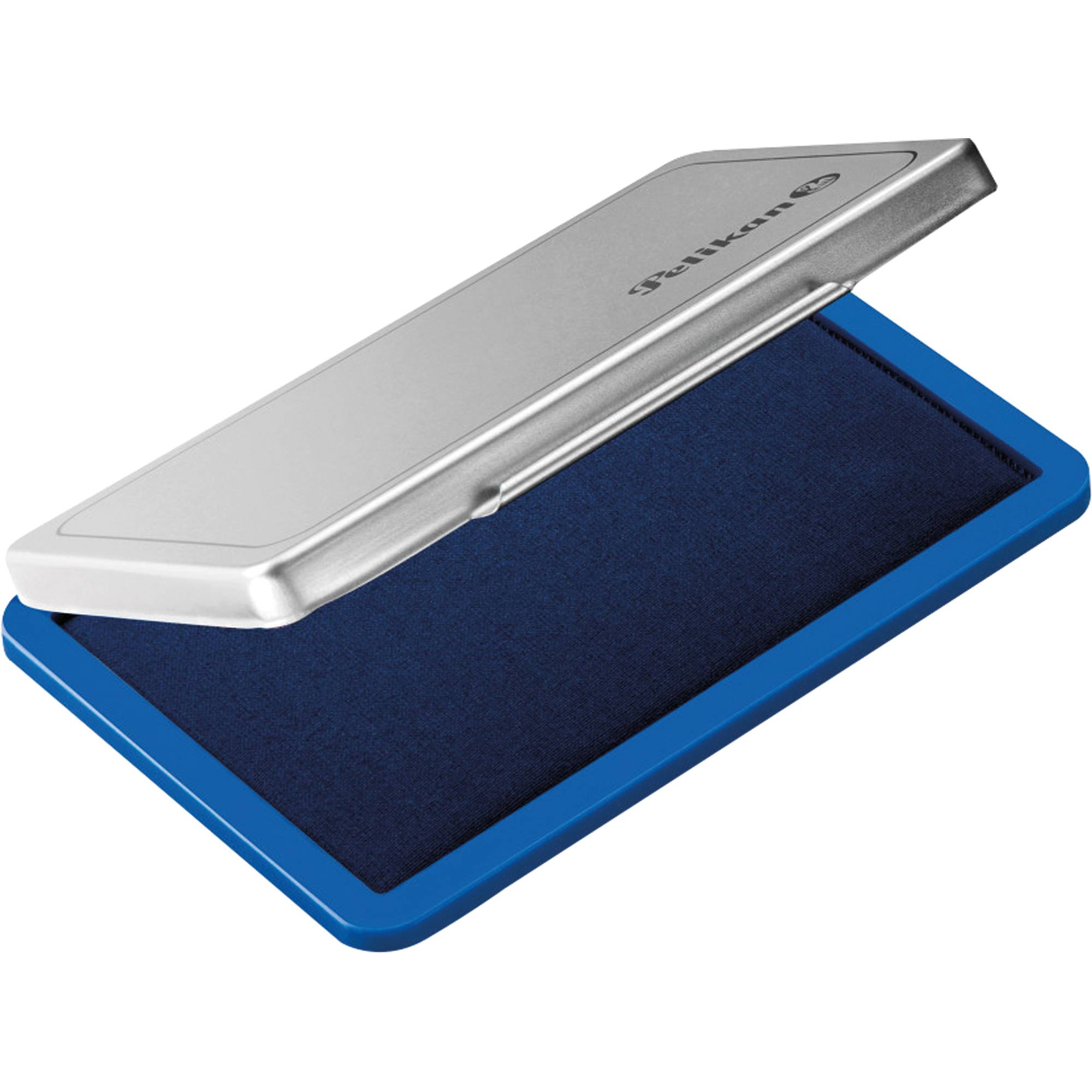 Pelikan Stempelkissen 331017 Gr.2 7x11cm Metallic-Gehäuse blau